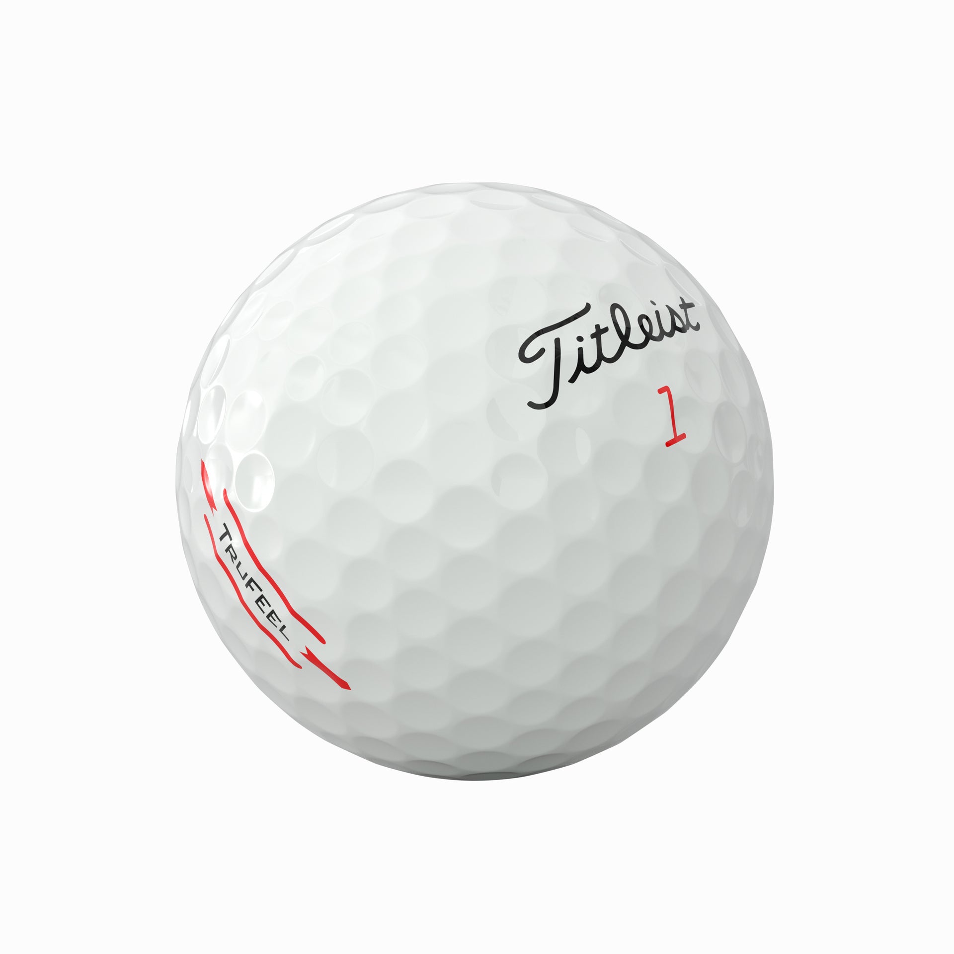 TITLEIST 2026 TRUFEEL GOLF BALL WHITE