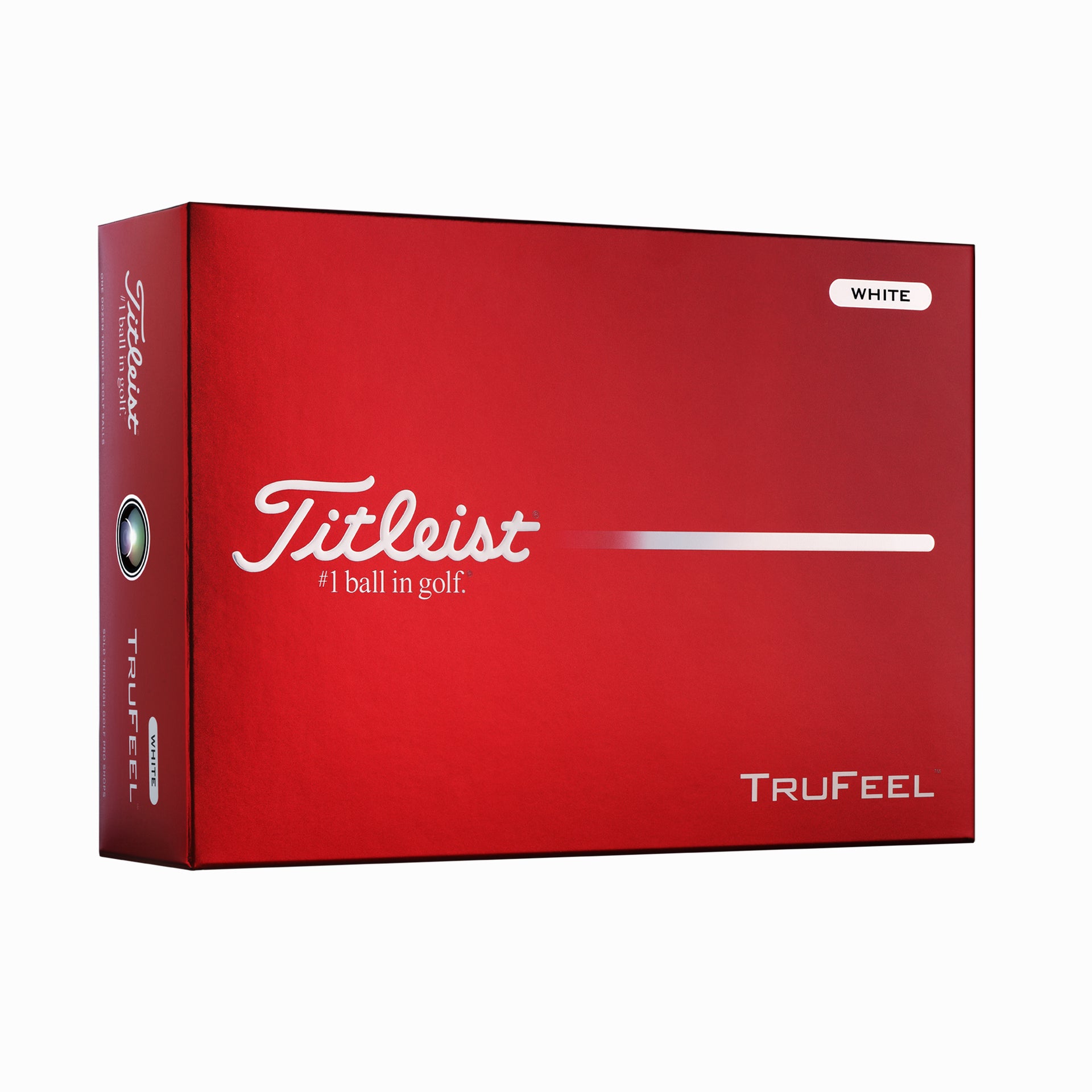 TITLEIST 2026 TRUFEEL GOLF BALL WHITE