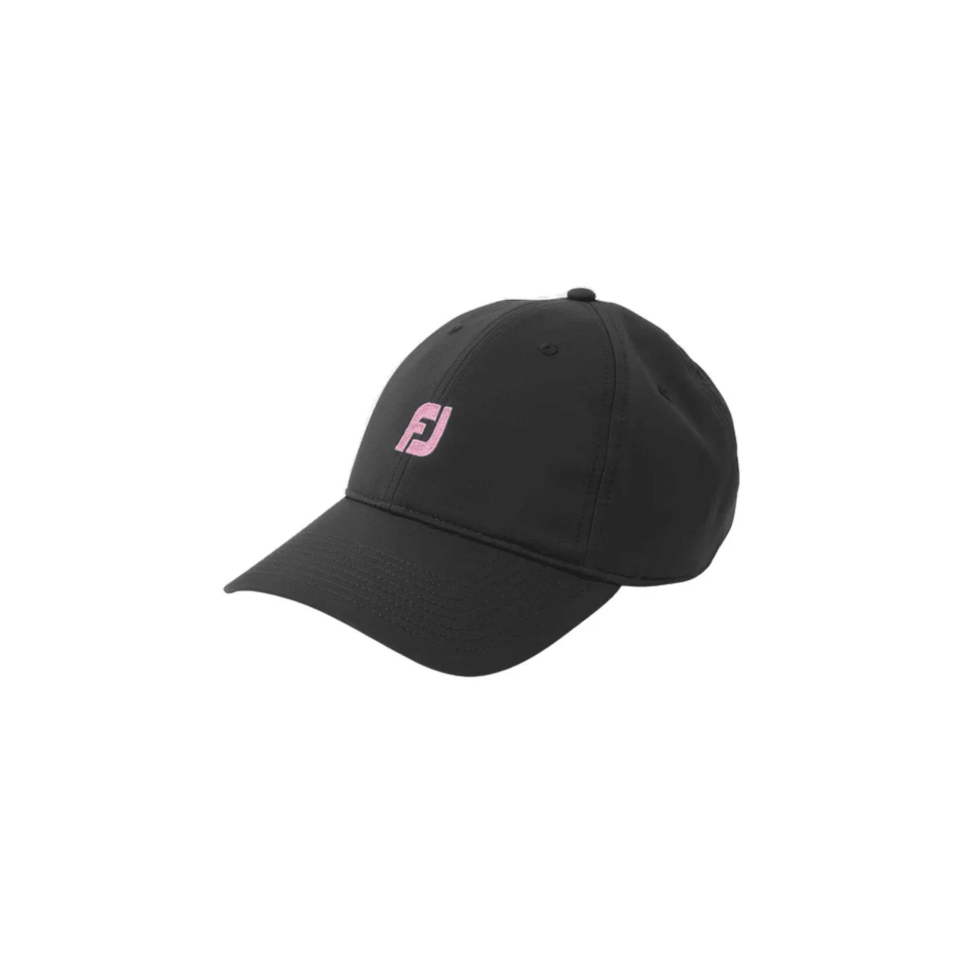 BLACK WITH ORCHID FOOTJOY CAP