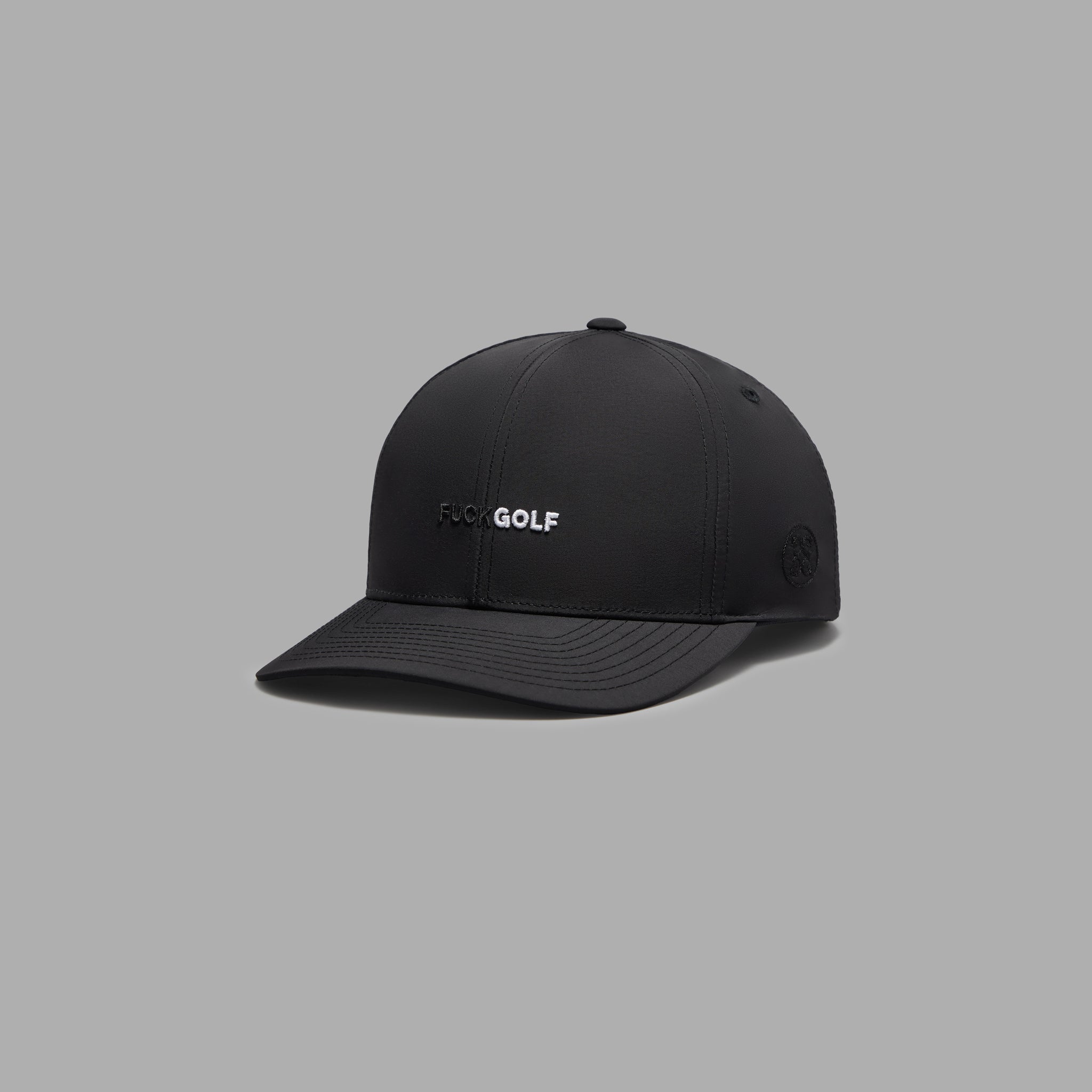 G4 GOLF SATIN STITCH WAXED HAT ONYX