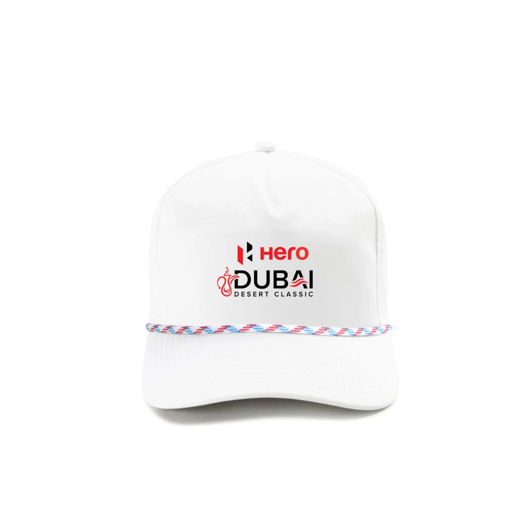 5054 PERFORMANCE ROPE CAP-WHITE