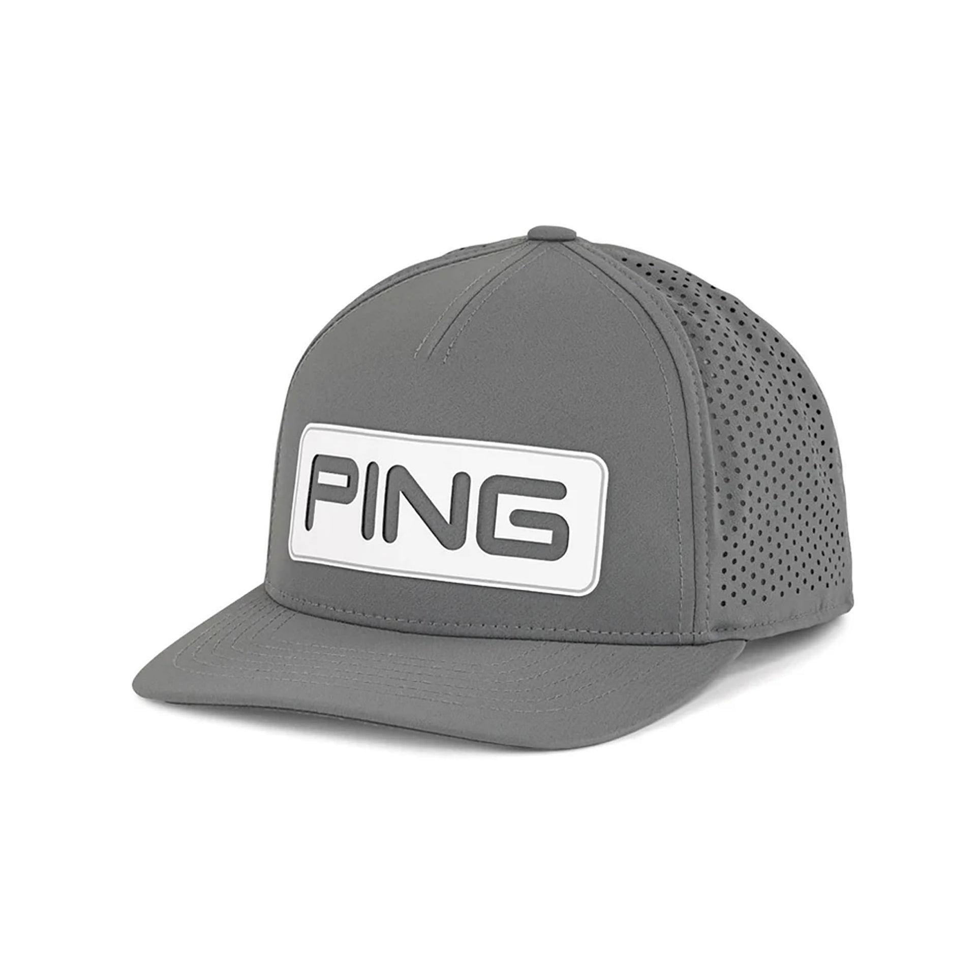 GREY- PING TOUR VENTED DELTA CAP