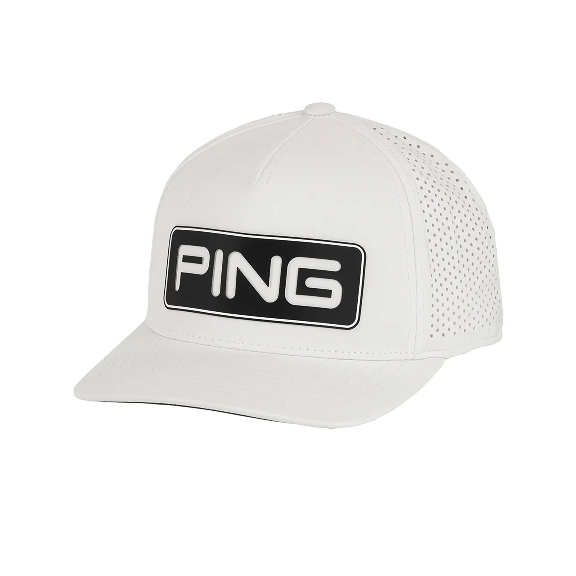 WHITE- PING TOUR VENTED DELTA CAP