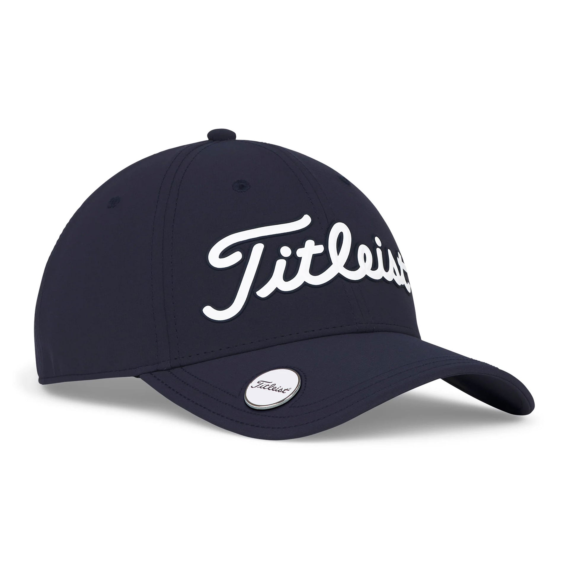 TITLEIST PLAYERS PERFORMANCE BALL MARKER CAP NAVY/WHITE