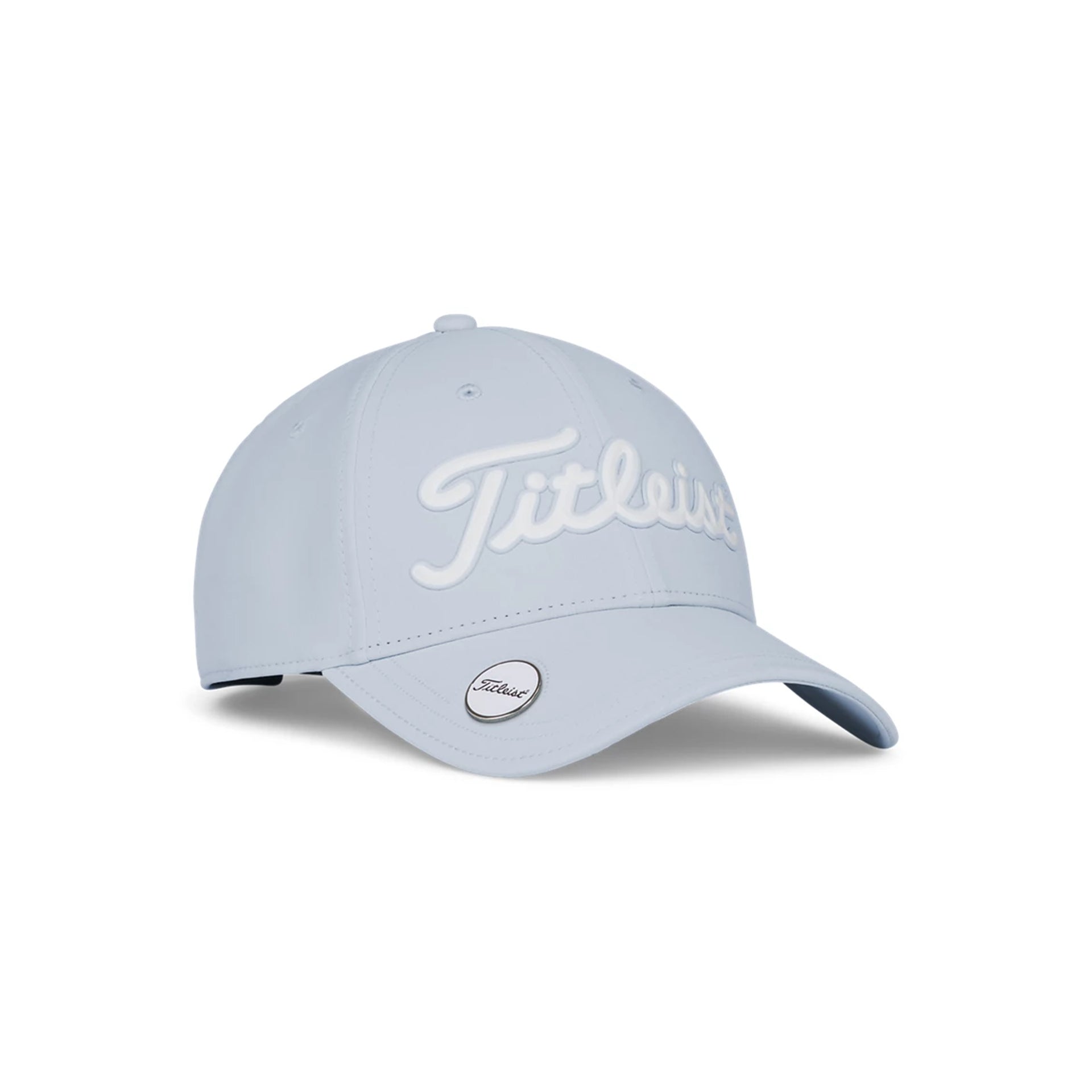 BLUE BIRD/WHITE PLAYERS PERFORMANCE BALL MARKER CAP