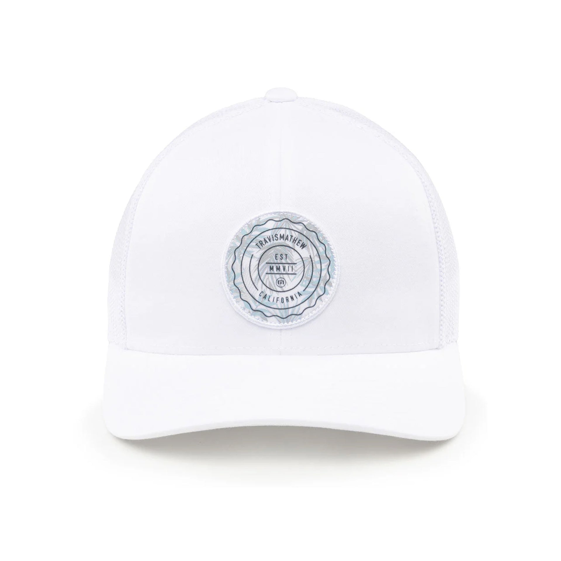 TM THE PATCH FLORAL CAP WHITE
