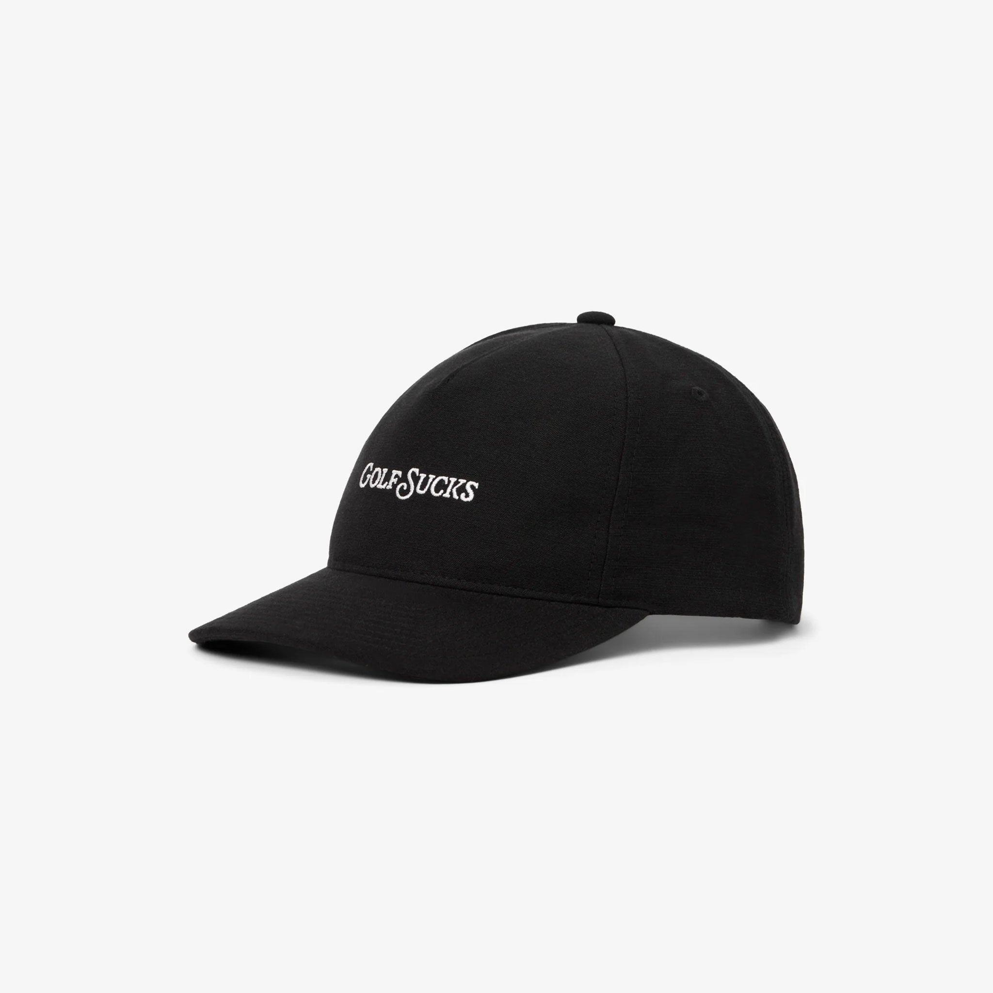 TM GOLF SUCKS HAT BLACK