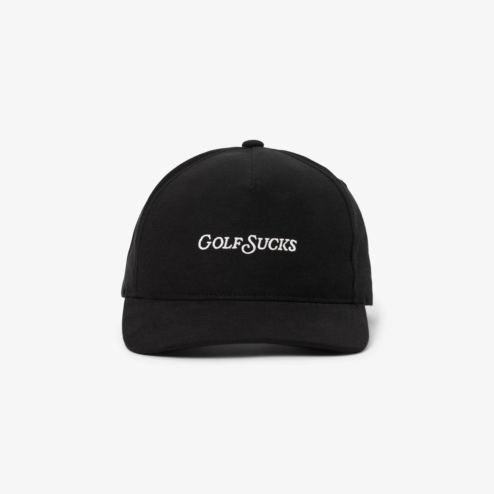 TM GOLF SUCKS HAT BLACK