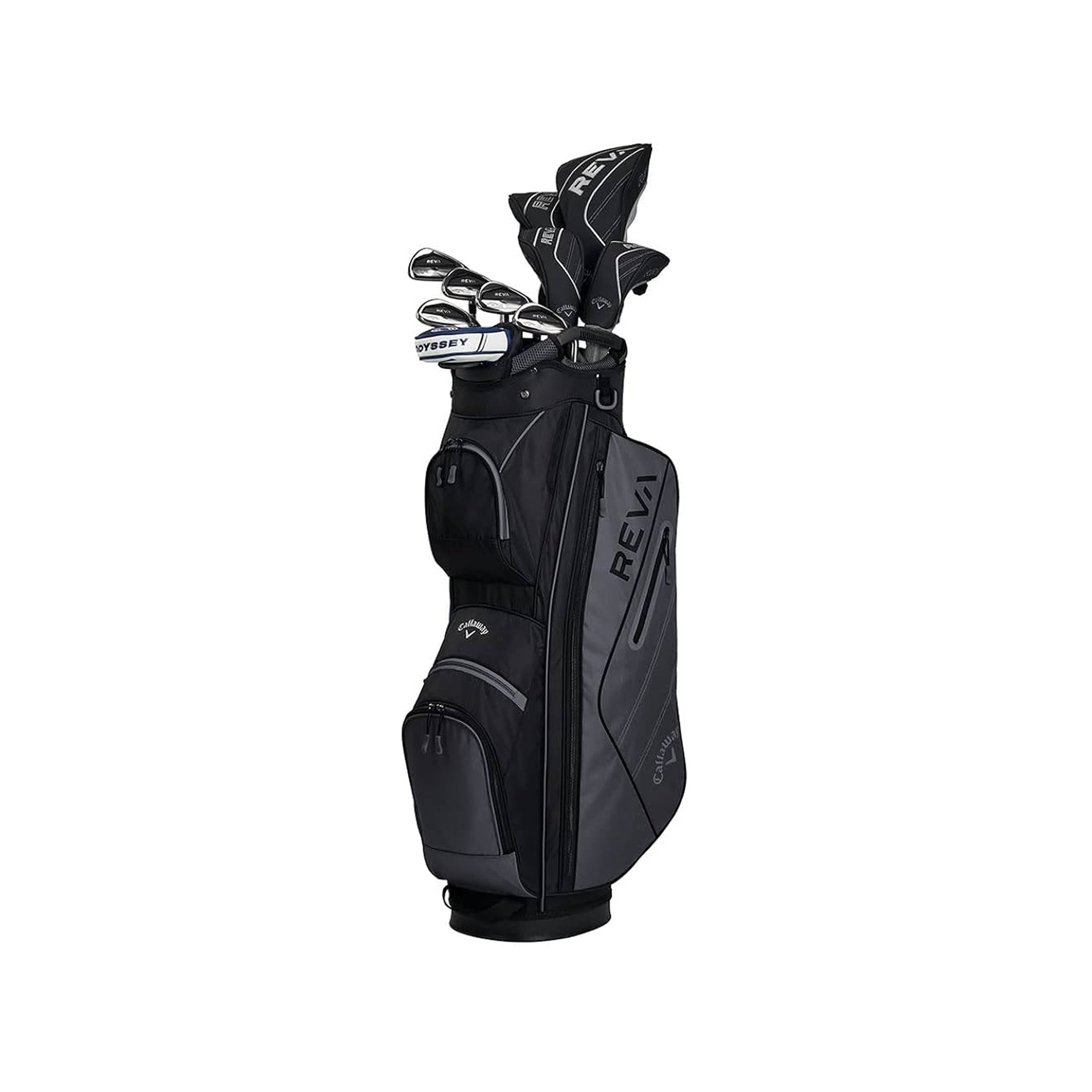 WOMEN’S REVA 11-PIECE CART BAG COMPLETE SET BLACK