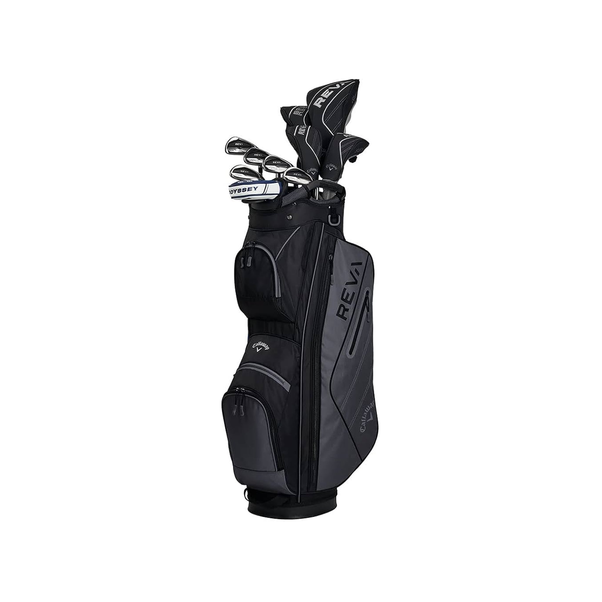 WOMEN’S REVA 11-PIECE CART BAG COMPLETE SET BLACK