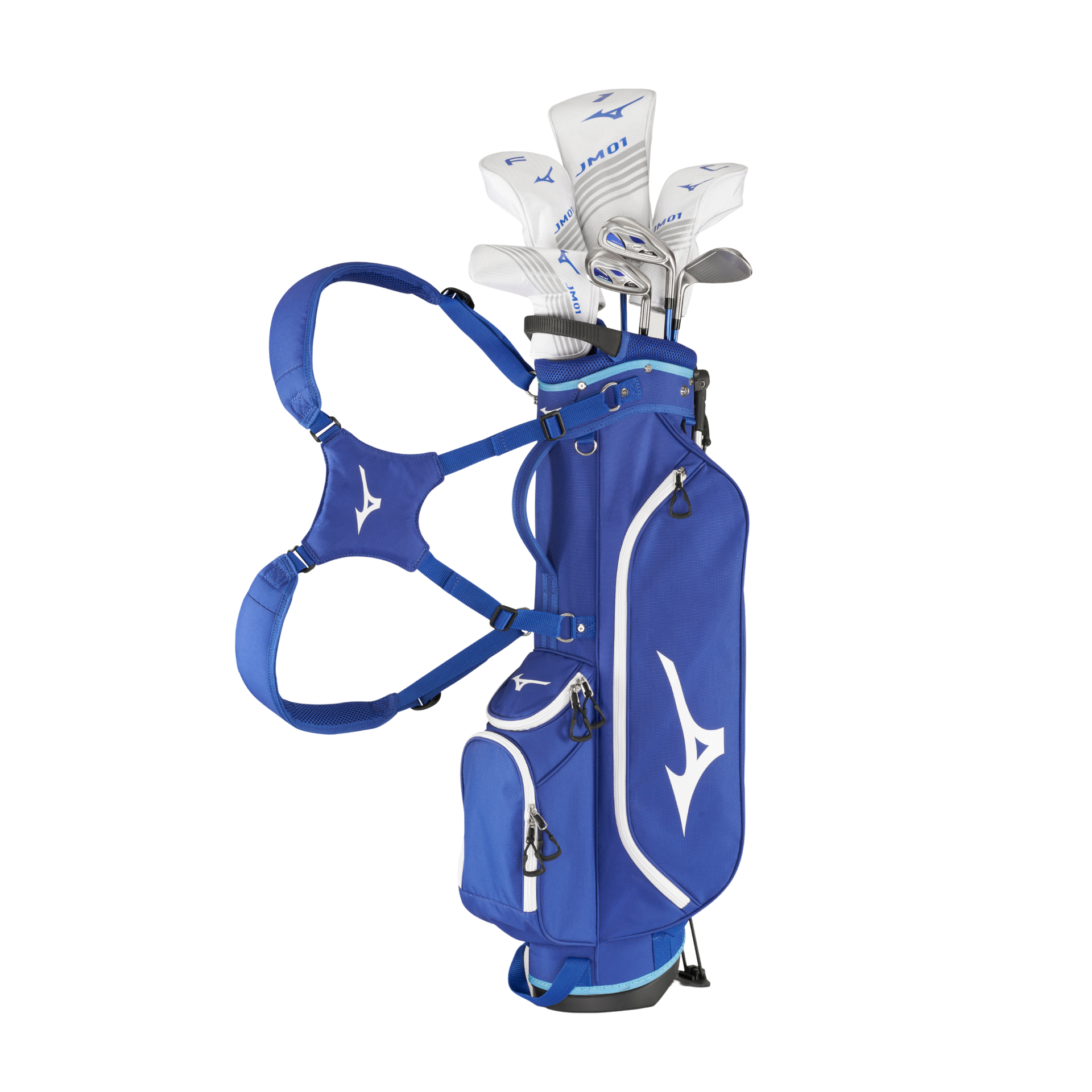 JM01 140 ELITE 7 PIECE JUNIOR GOLF CLUB SET WITH BAG