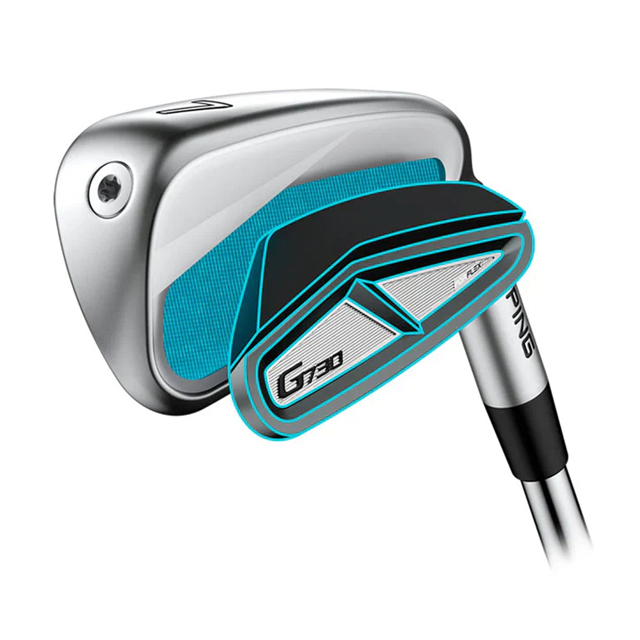 PING G730 IRONS 5-PW UW / True Temper Dynamic Gold Mid 100 REGULAR / RIGHT
