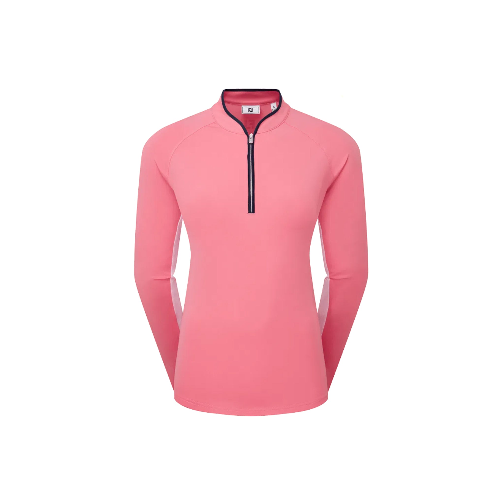 FJ 1/4 ZIP LS SUN PROTECTION OUTERWEAR PINK LEMONADE L