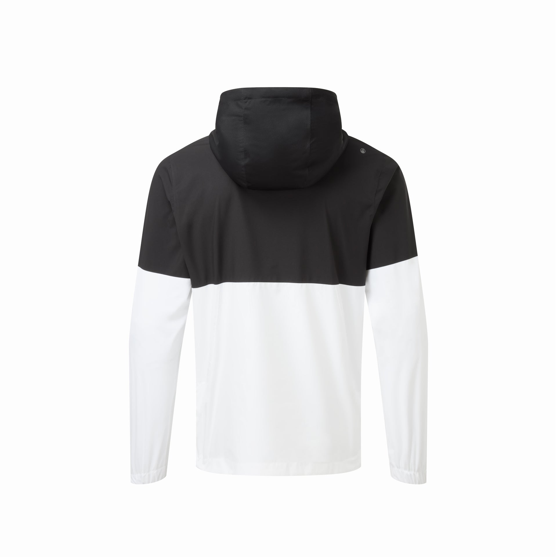 FJ HYDROLITE X HOODIE COLOUR BLOCK BLACK/WHITE WITH WHITE ZIPPER
