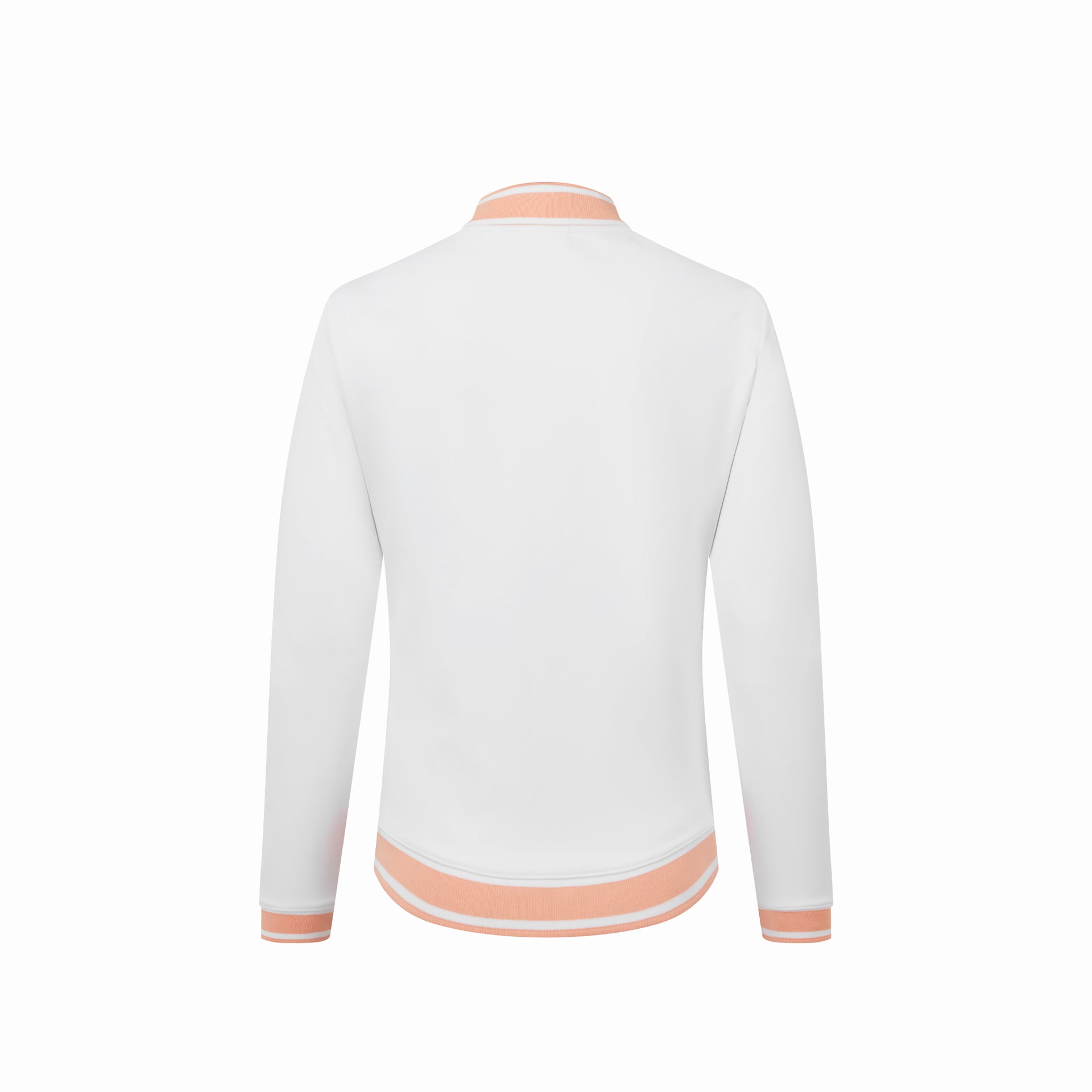 TRACK JACKET WHITE / DESERT PEACH