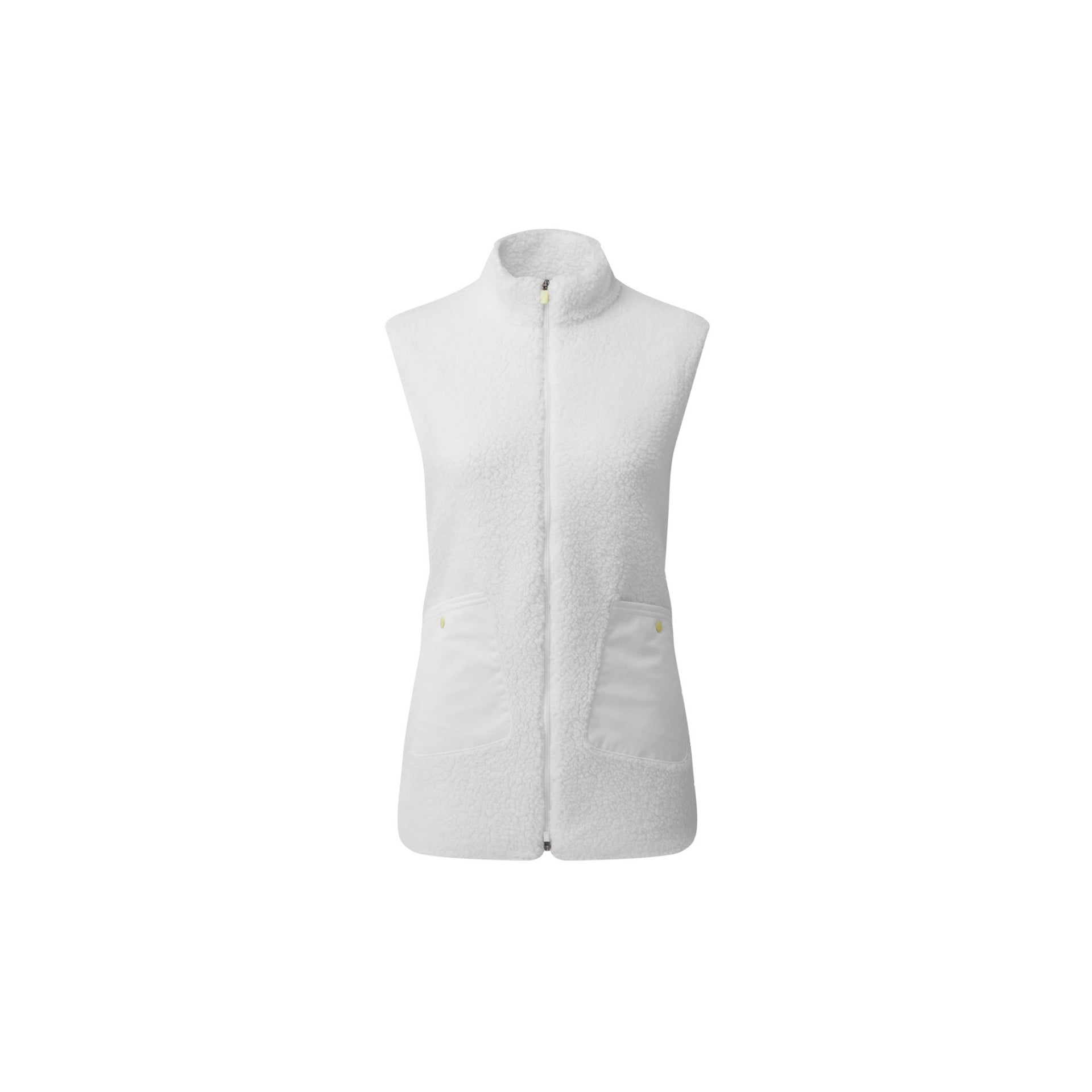 FJ SHERPA VEST WHT WITH WHT POCKETS L