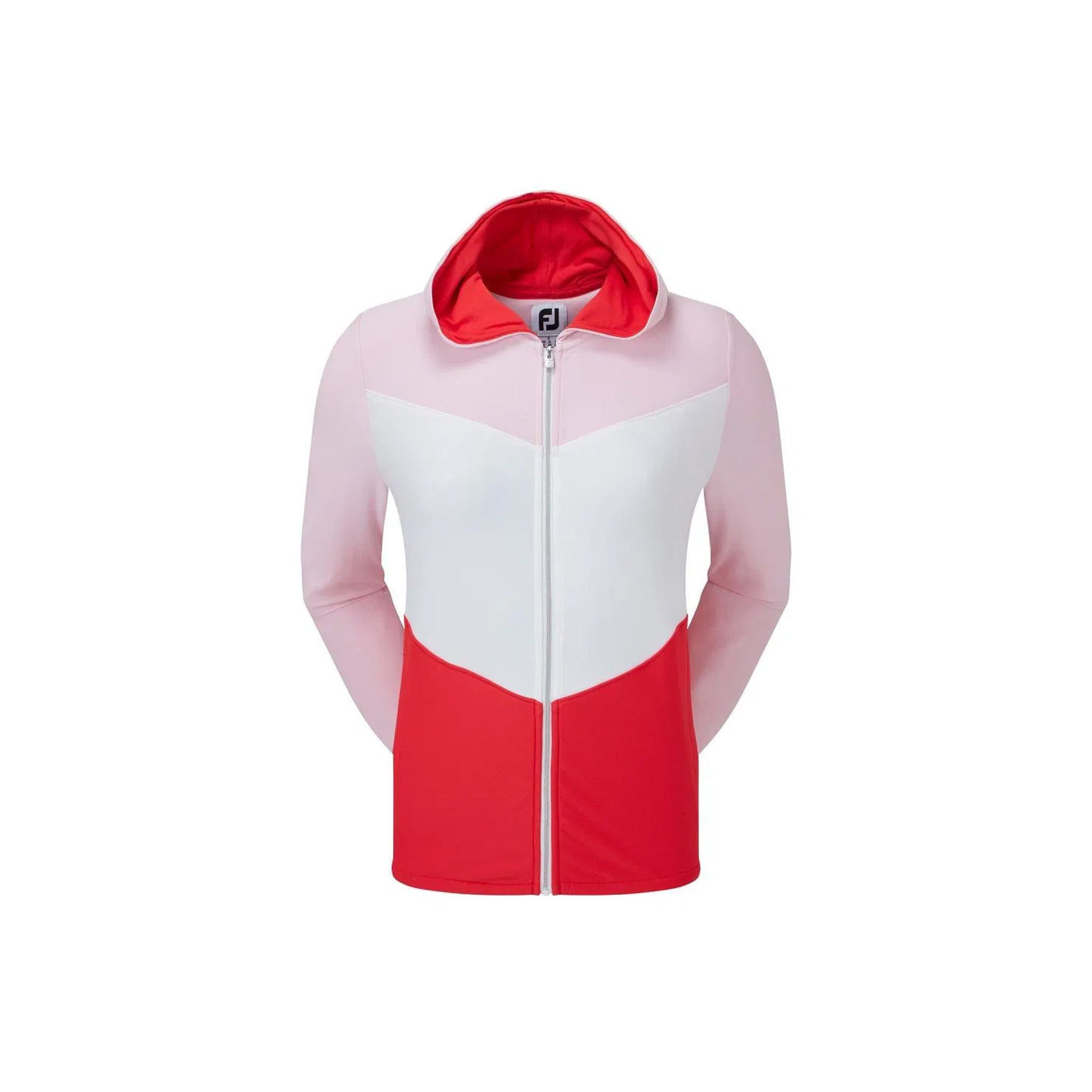 FJ EU F-ZIP HOODY WOMENS PINK/RED L