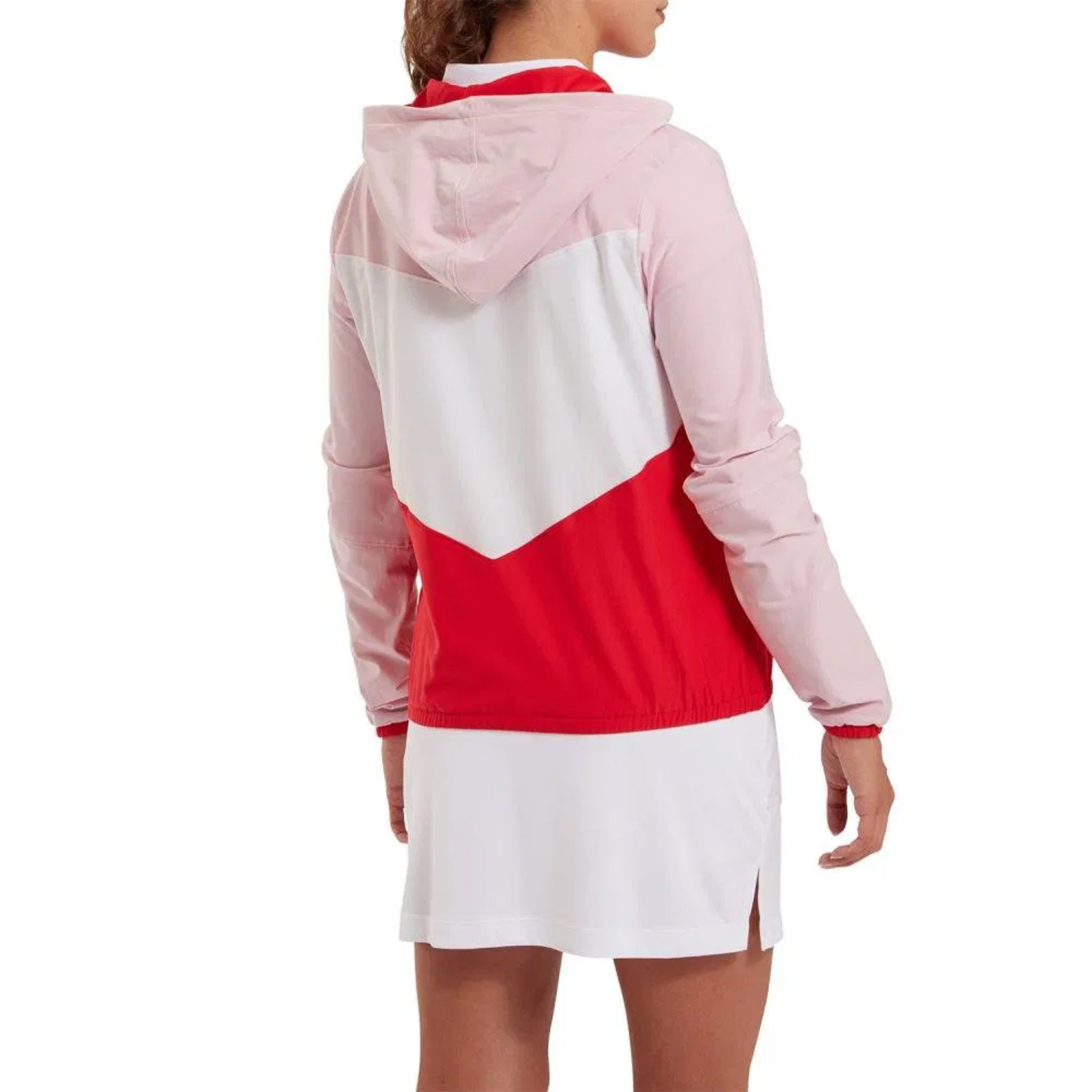 FJ EU F-ZIP HOODY WOMENS PINK/RED XL