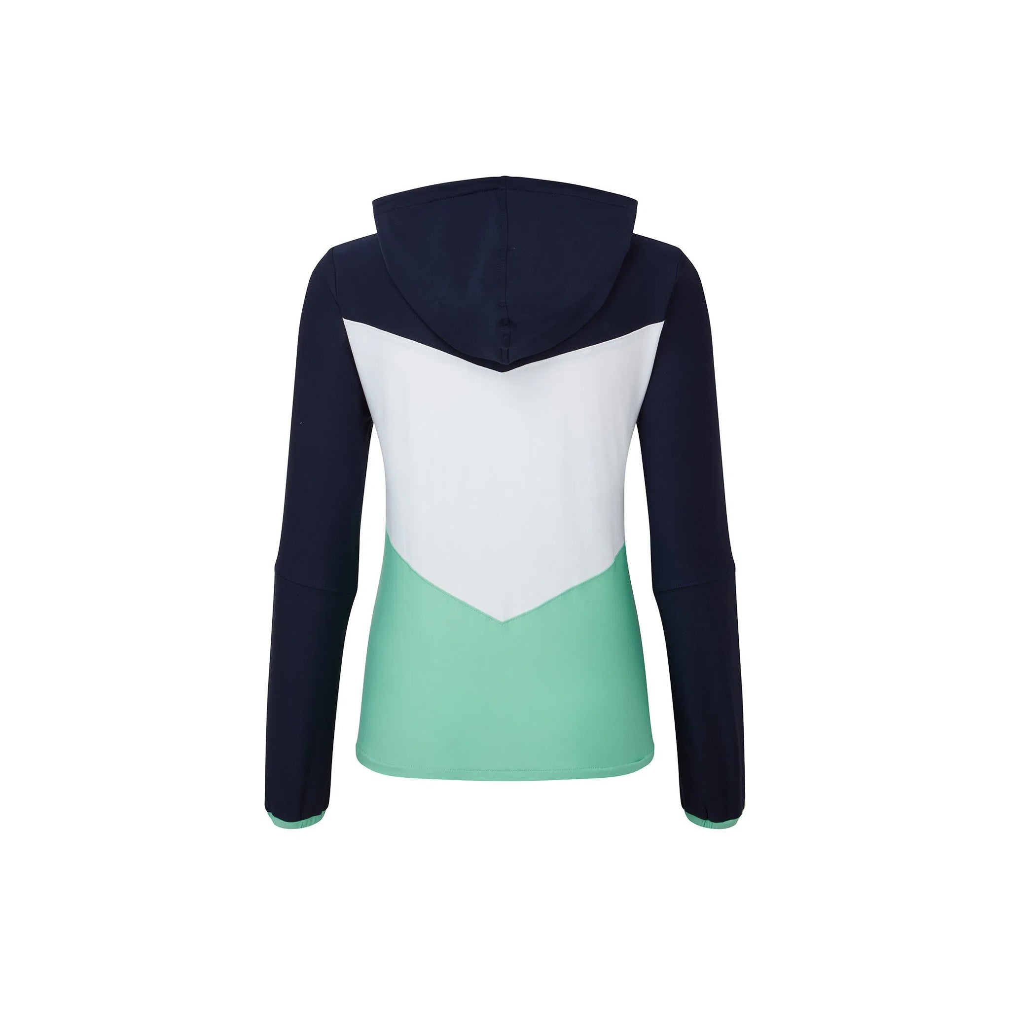 FJ EU F-ZIP HOODY WOMENS NAVY/MINT M