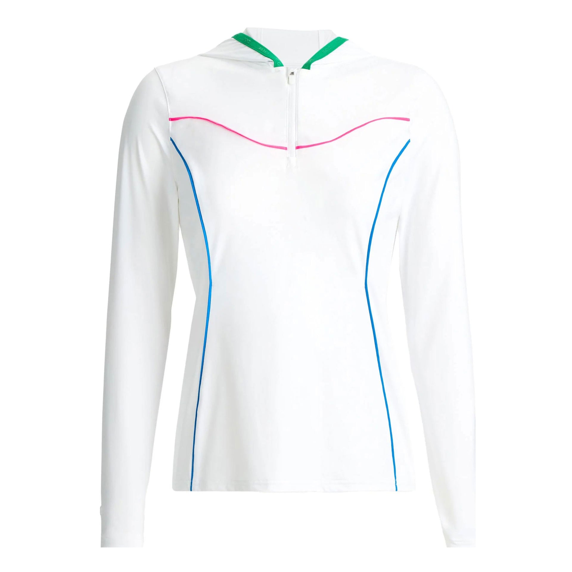 G4 CONTOURING ITALIAN INTERLOCK HOODED MID LAYER NEOR / L