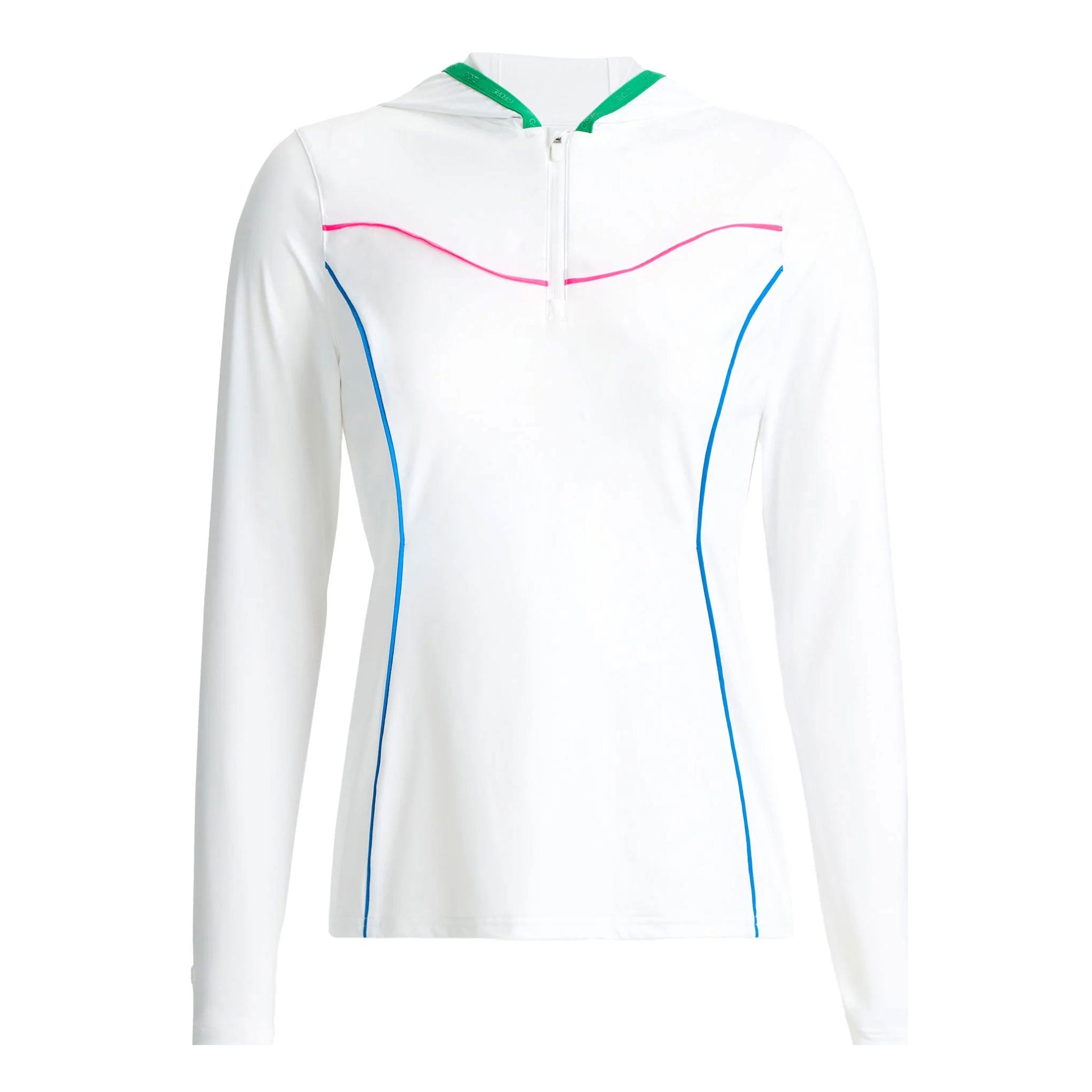 G4 CONTOURING ITALIAN INTERLOCK HOODED MID LAYER NEOR / L