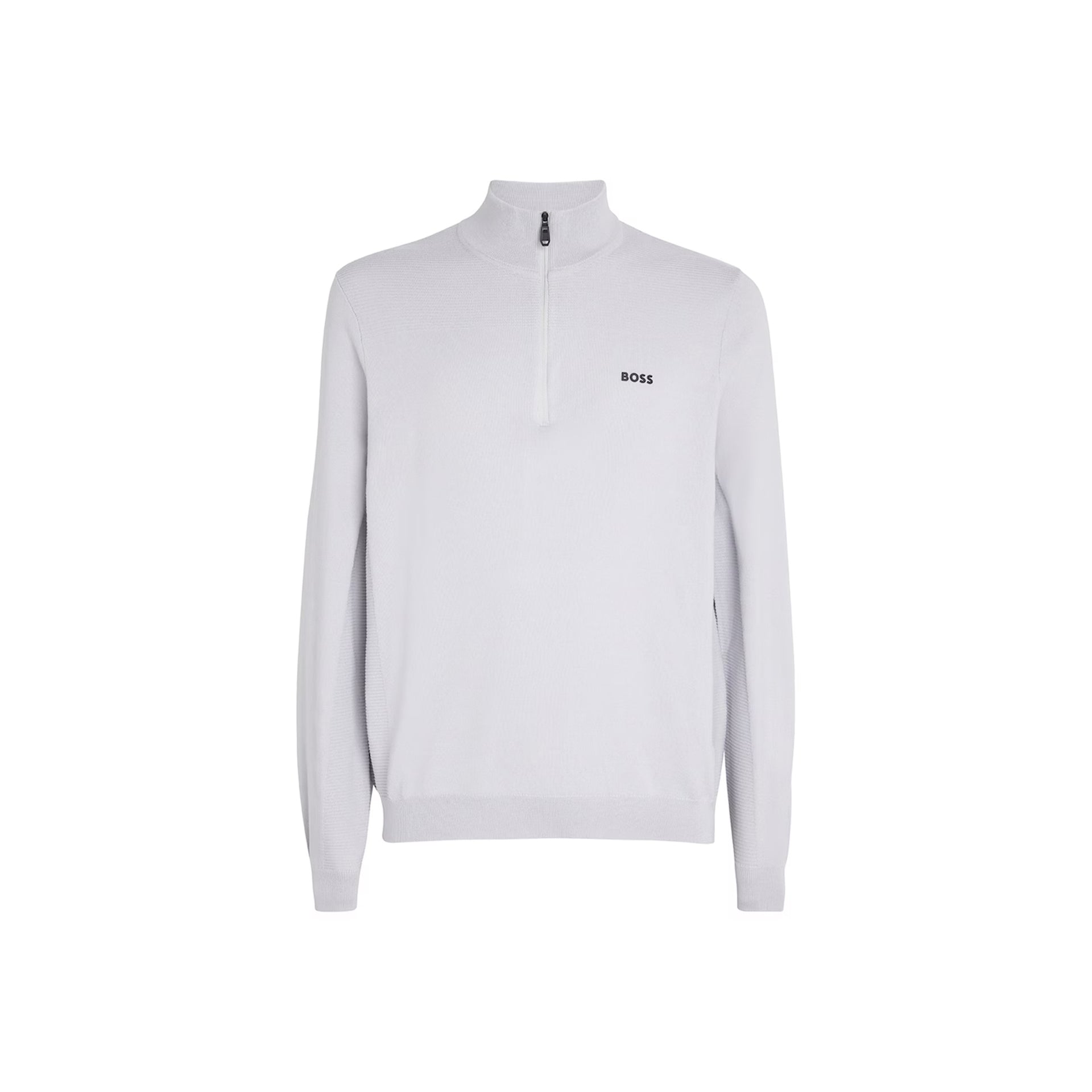 HB MOMENTUM X QUARTER ZIP OPEN GREY / L