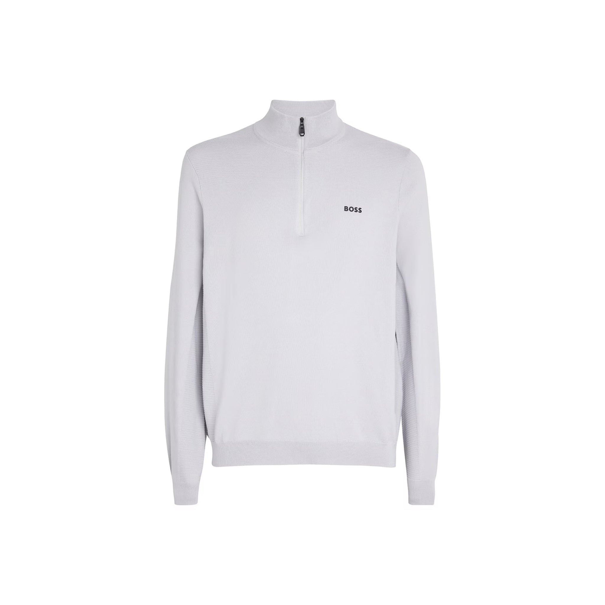 HB MOMENTUM X QUARTER ZIP OPEN GREY / L