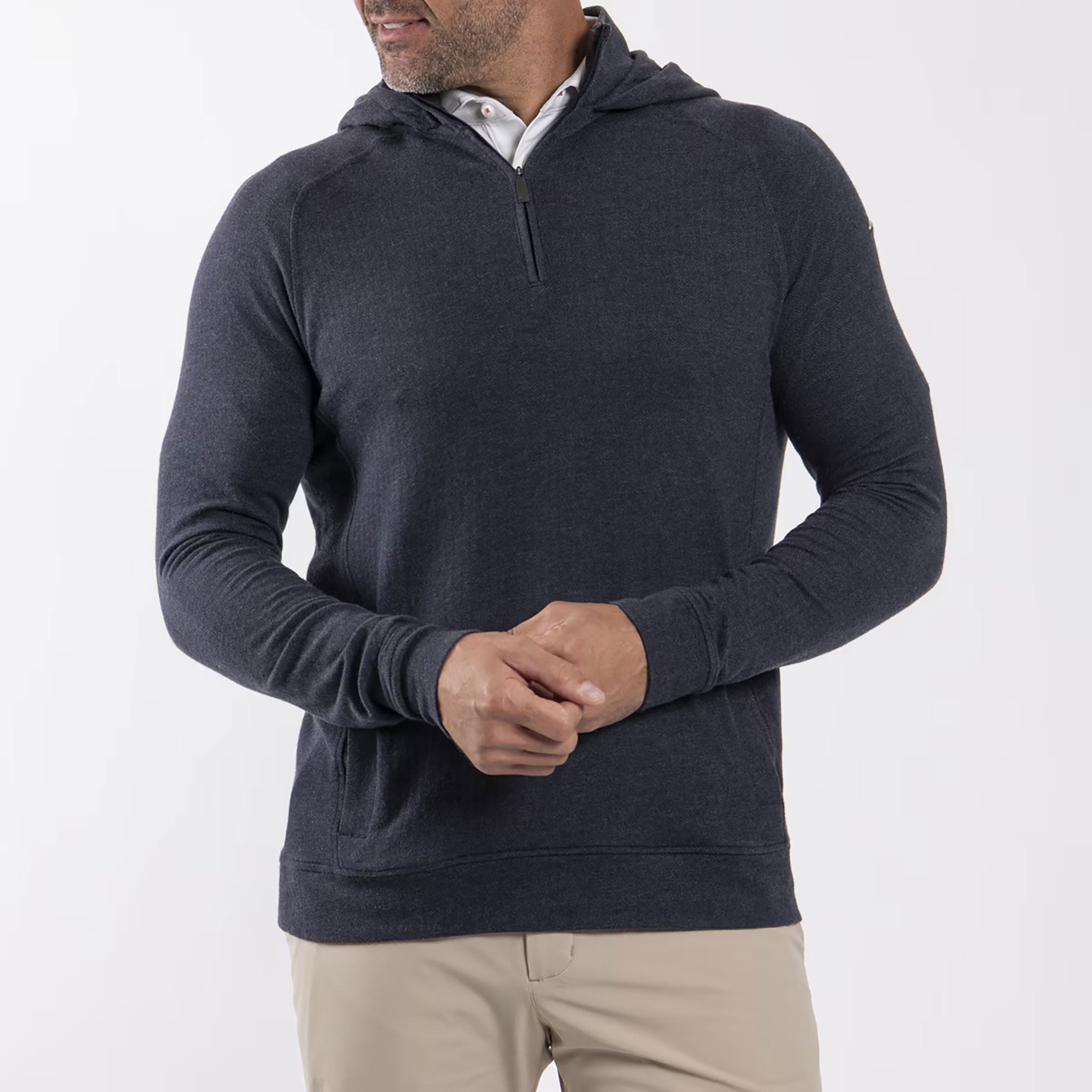 KJ MENS INVERNESS HOODIE ATLANTA BLUE/DARK DUSK / 48