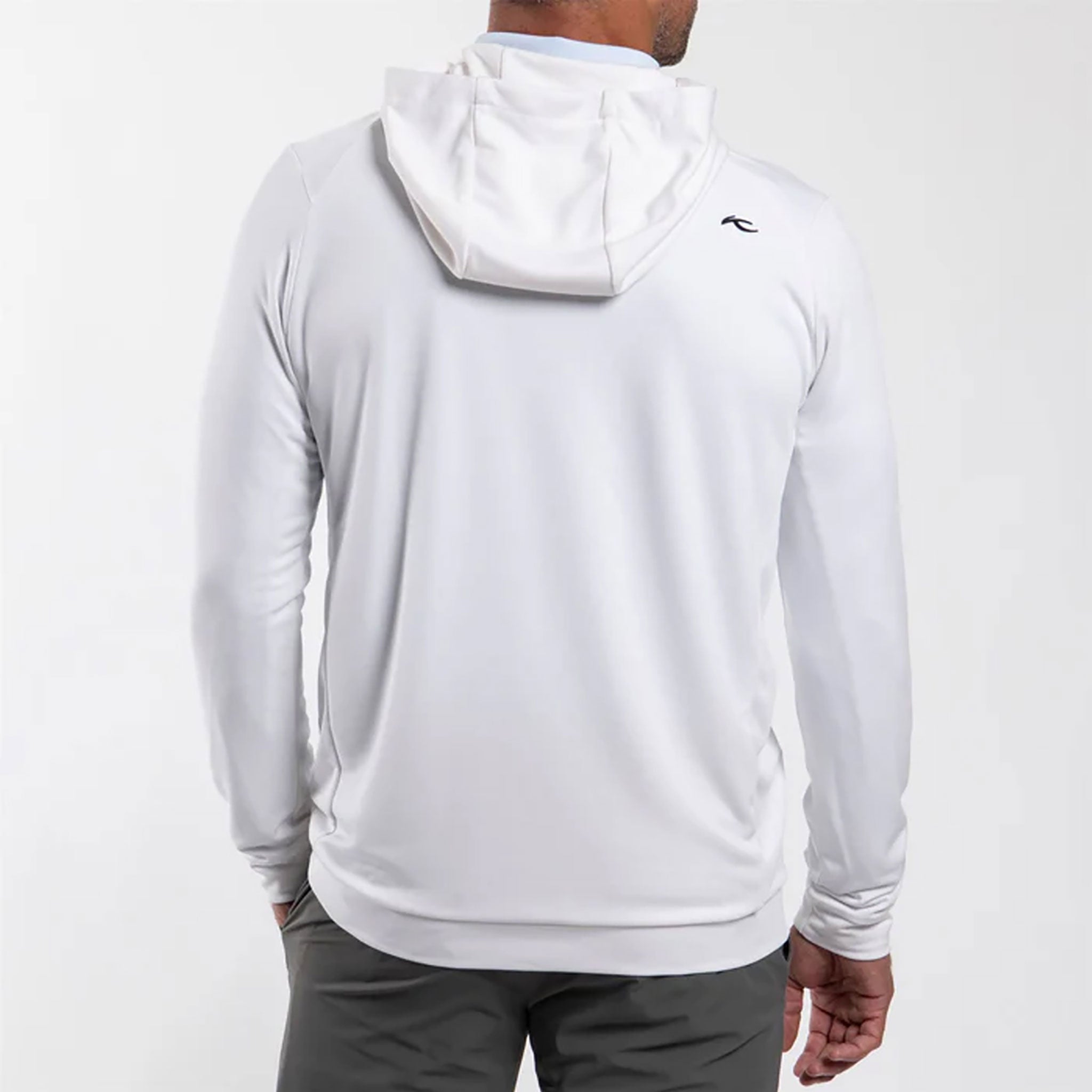 KJ MENS CALLEN HOODED MID LAYER WHITE / 48