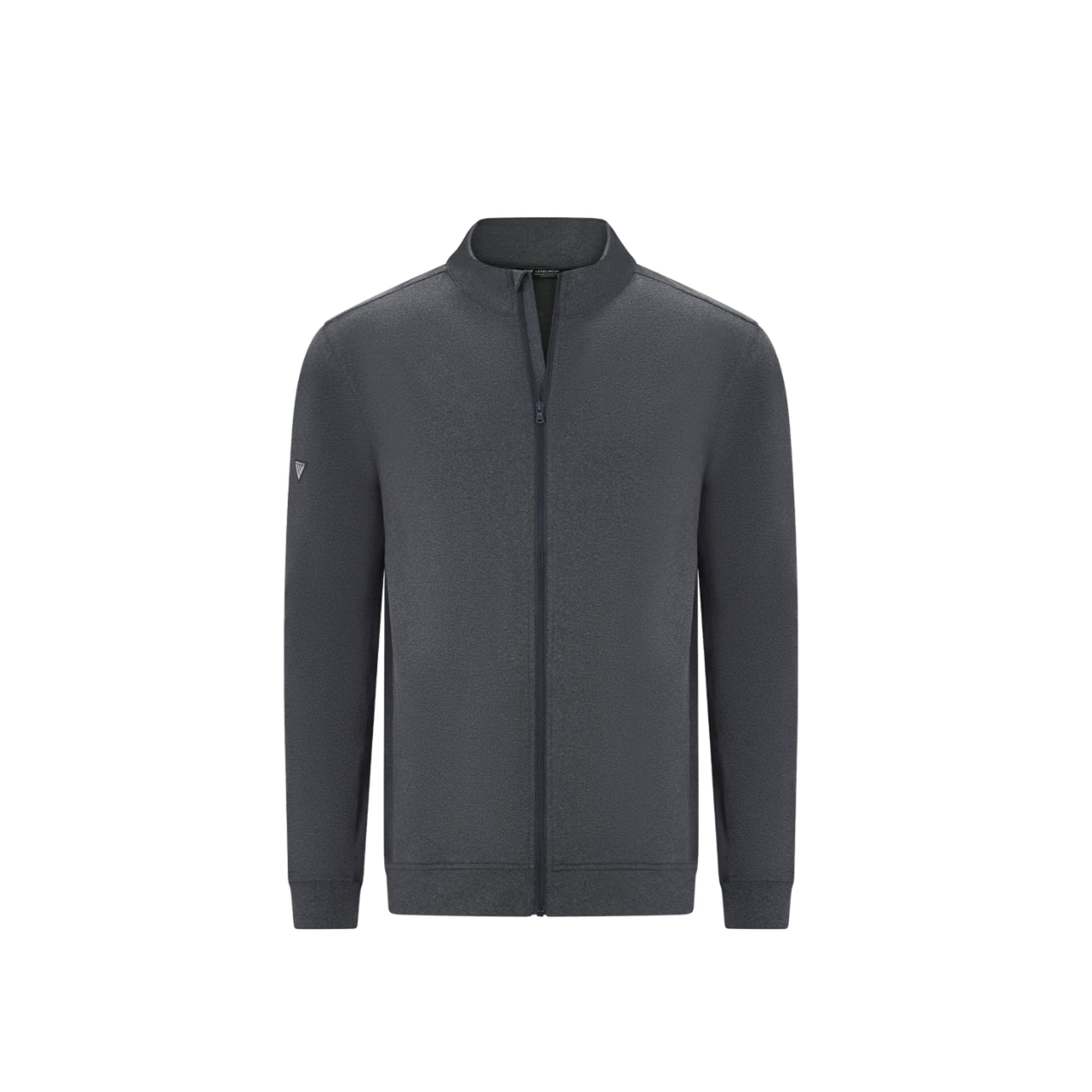 FULL ZIP JACKET HEATHER/CHARCOAL