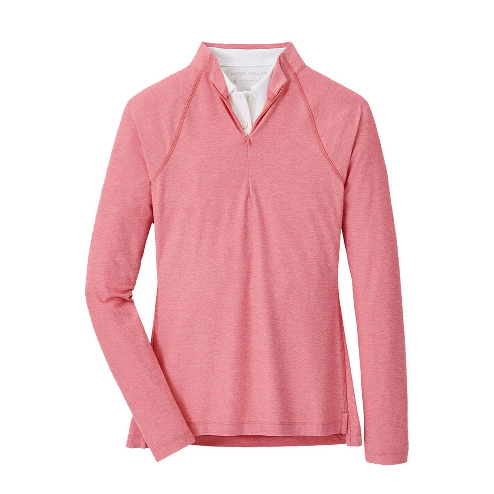 PM LADIES MELANGE RAGLAN SLEEVE PERTH LAYER PRISM / L