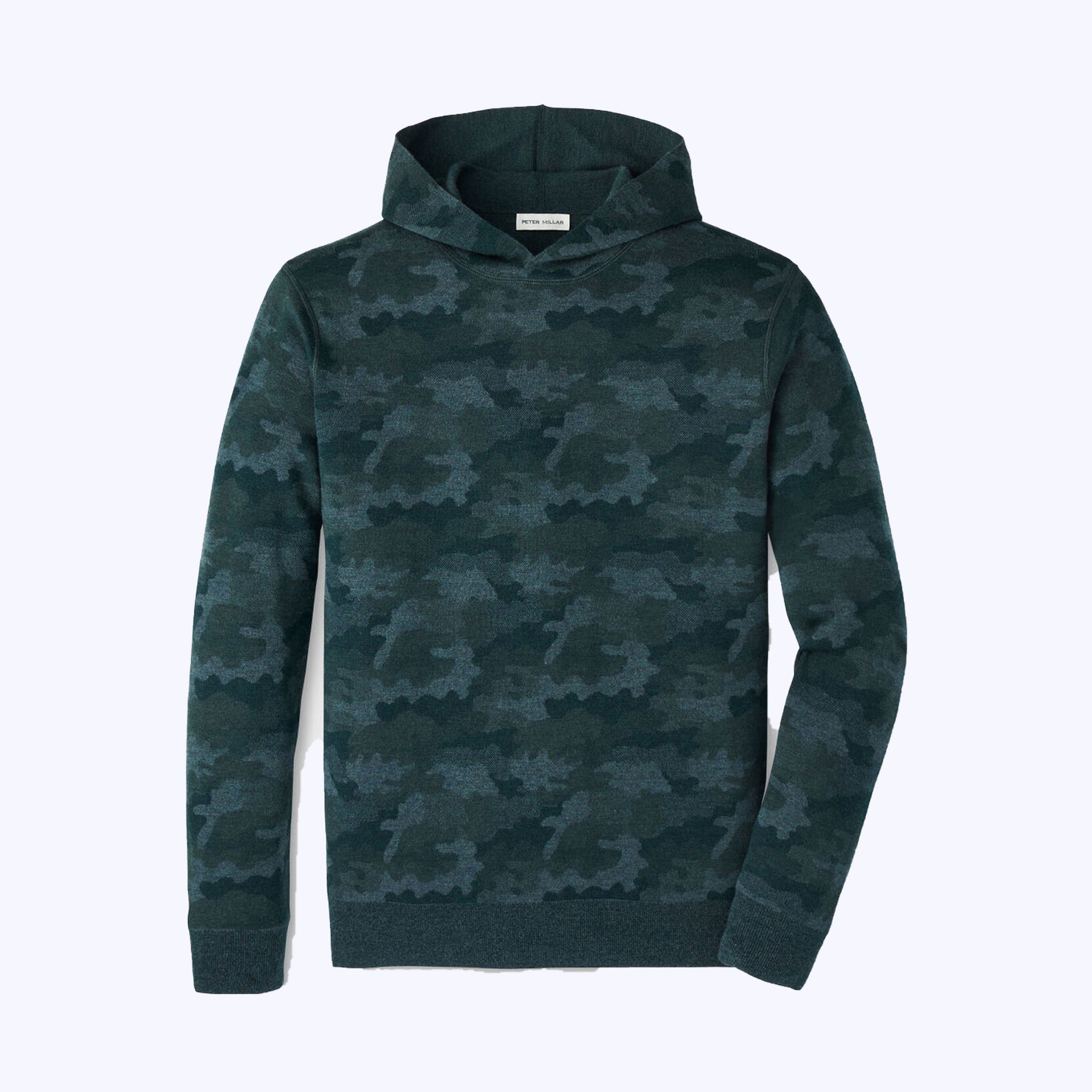 PM REVERSIBLE CAMO POPOVER HOODIE NAVY / L