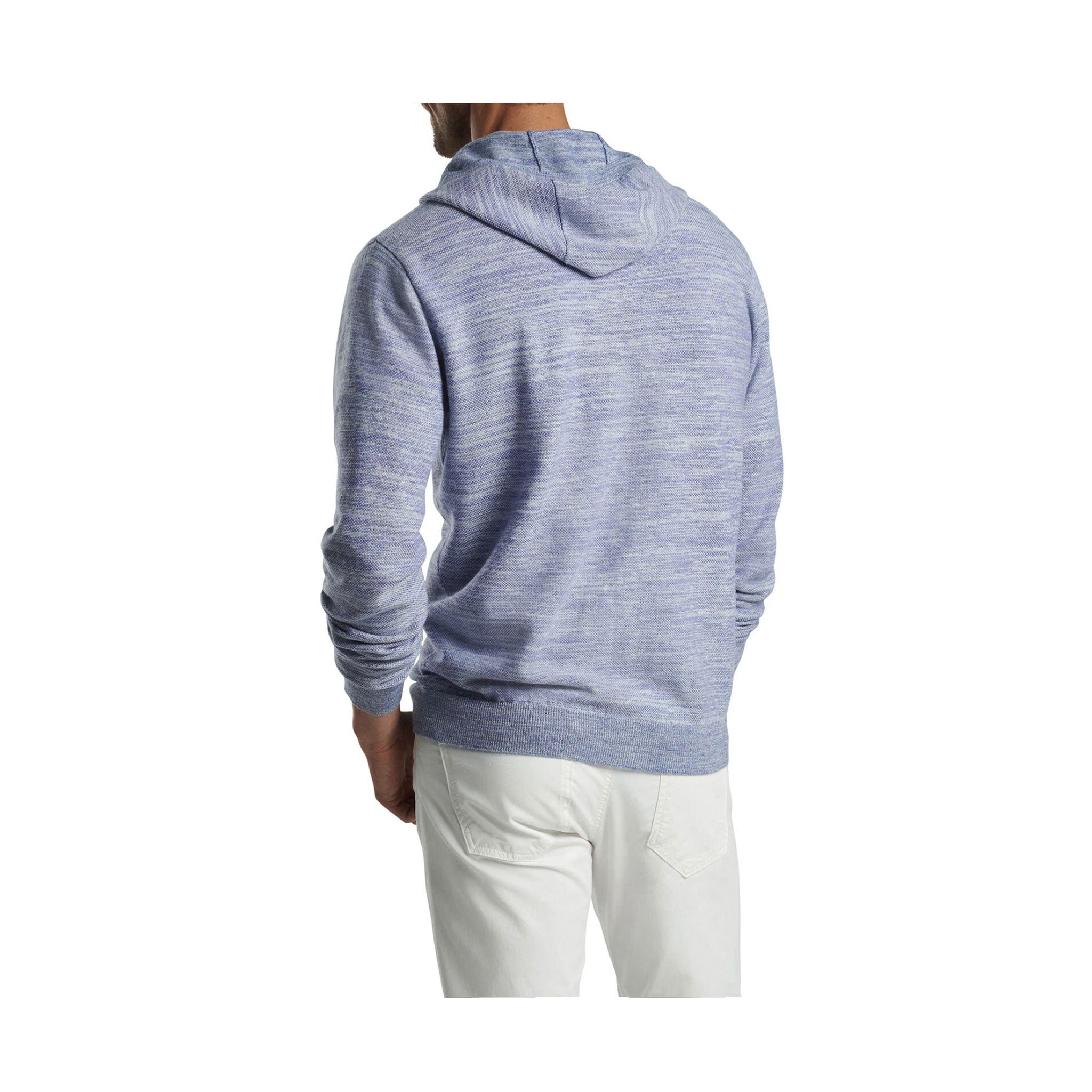 PM MENS RAVELLO FULL ZIP HOODIE SWEATER BLACK FOREST / L