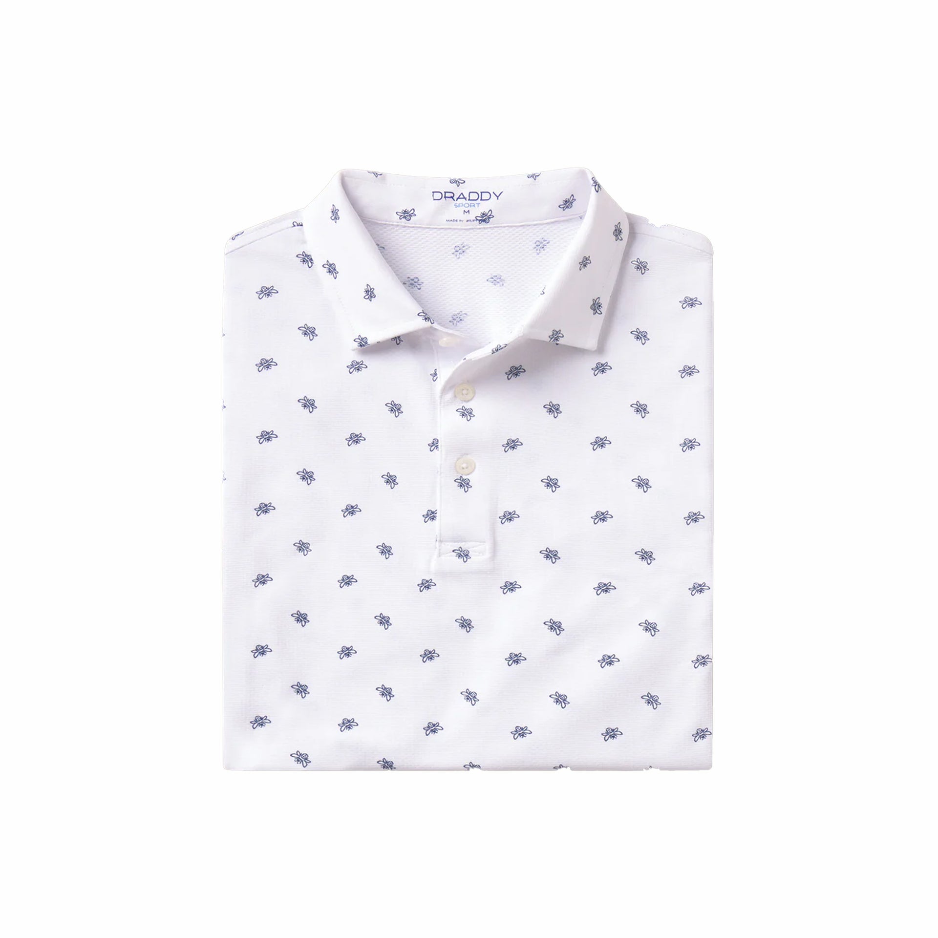 BDRADDY COOL BEE DRADDY POLO WHITE