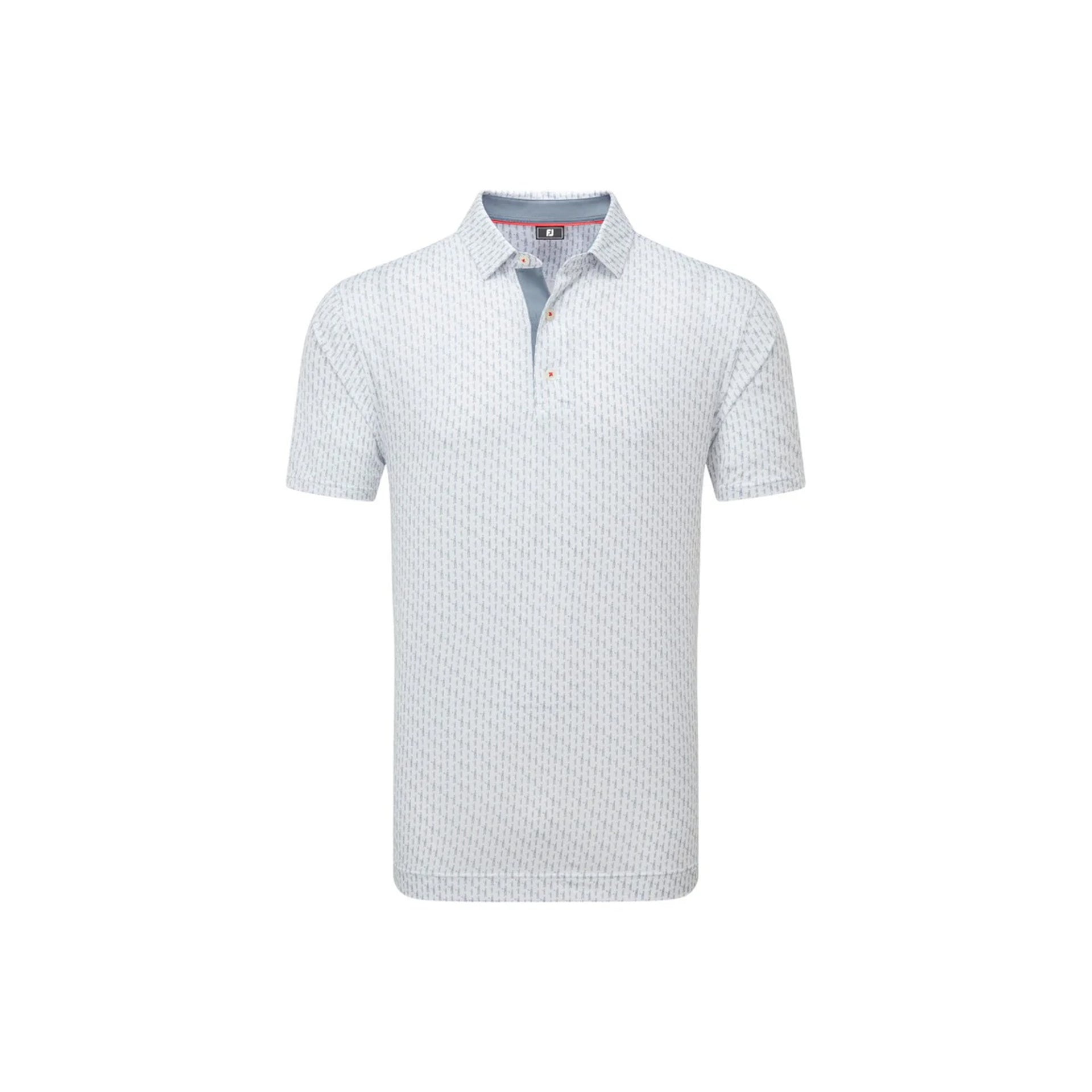 FJ FIGURE PRINT LISLE WHITE / FLINT L