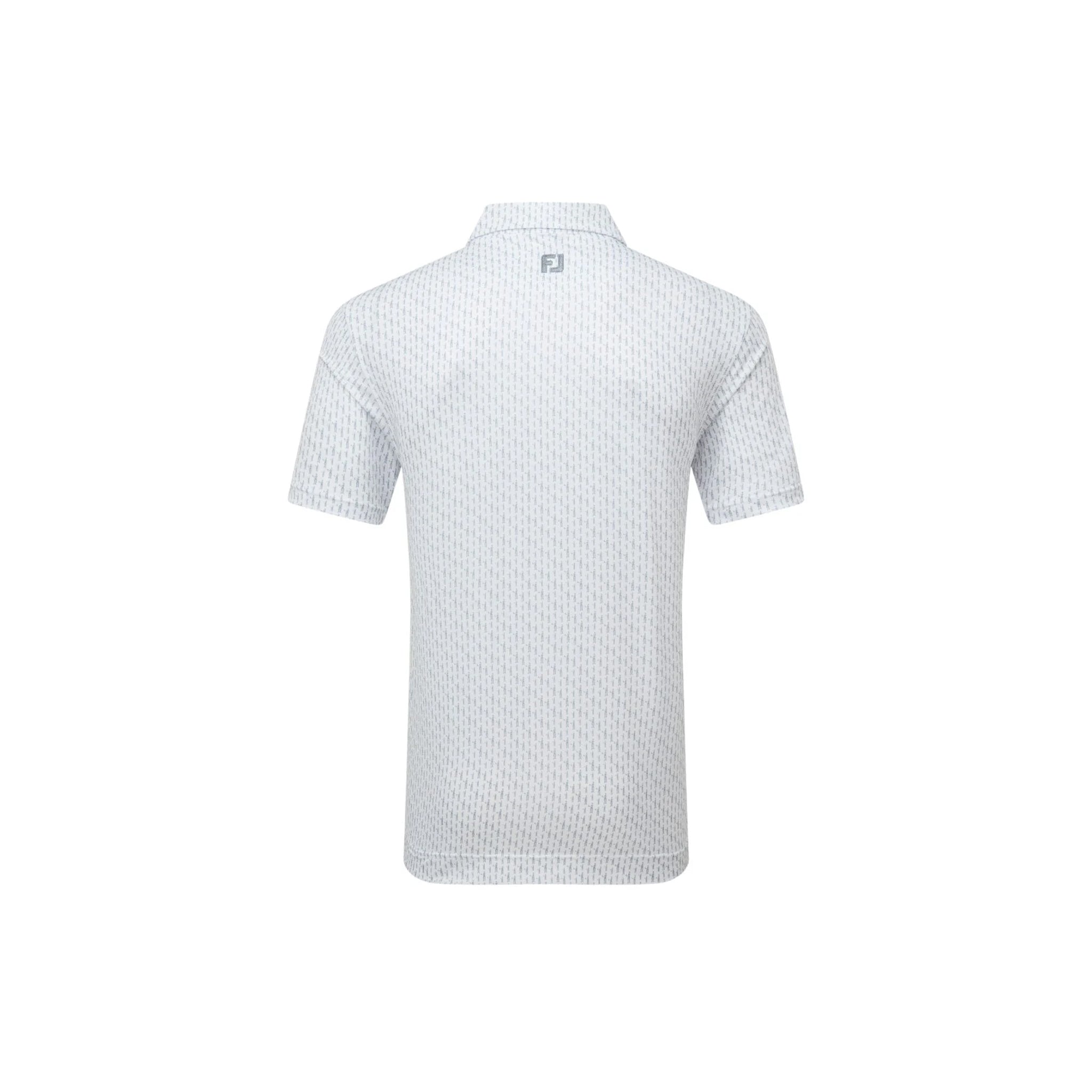 FJ FIGURE PRINT LISLE WHITE / FLINT M