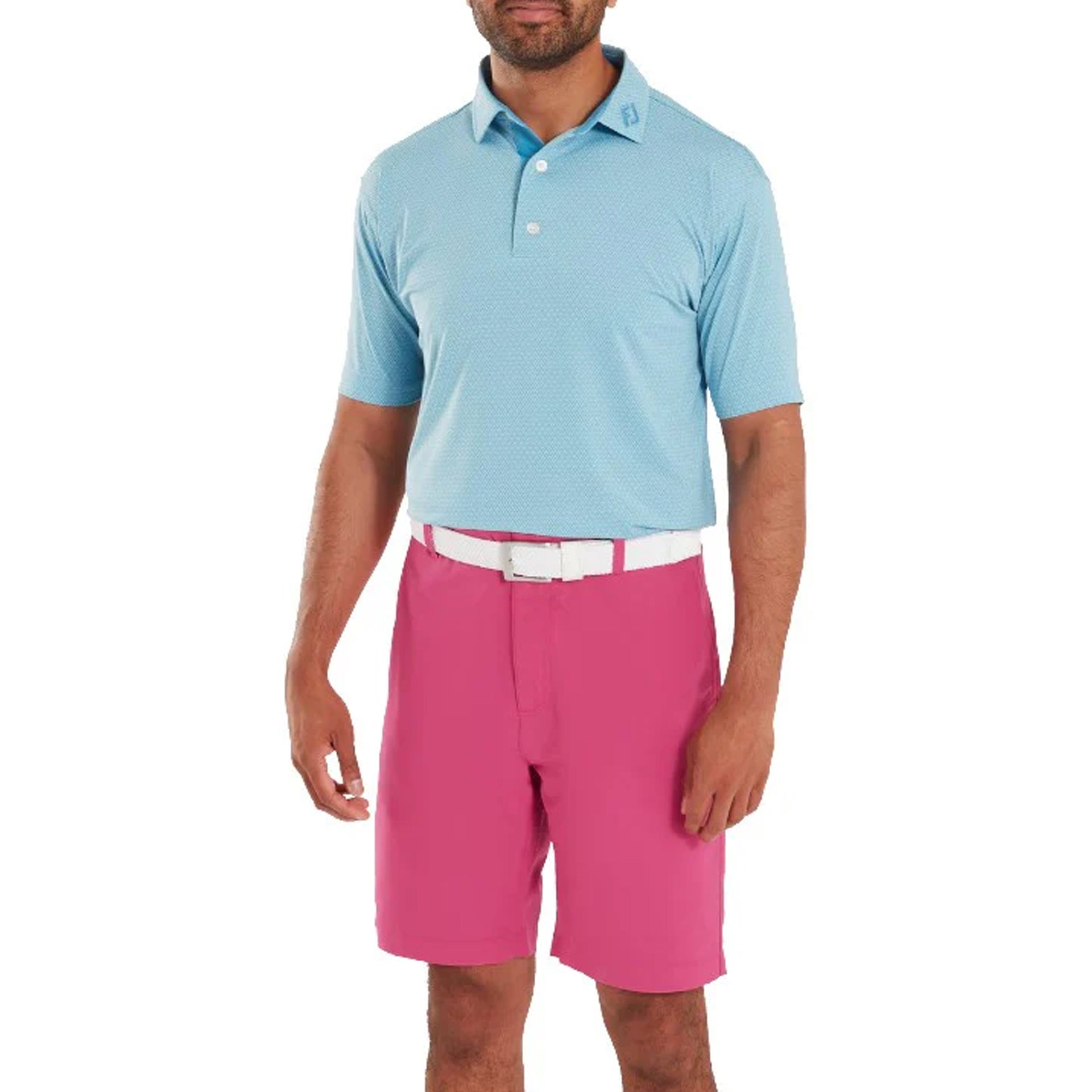 FJ DECO DIAMOND PRINT LISLE AIR BLUE/HIGH TIDE XL