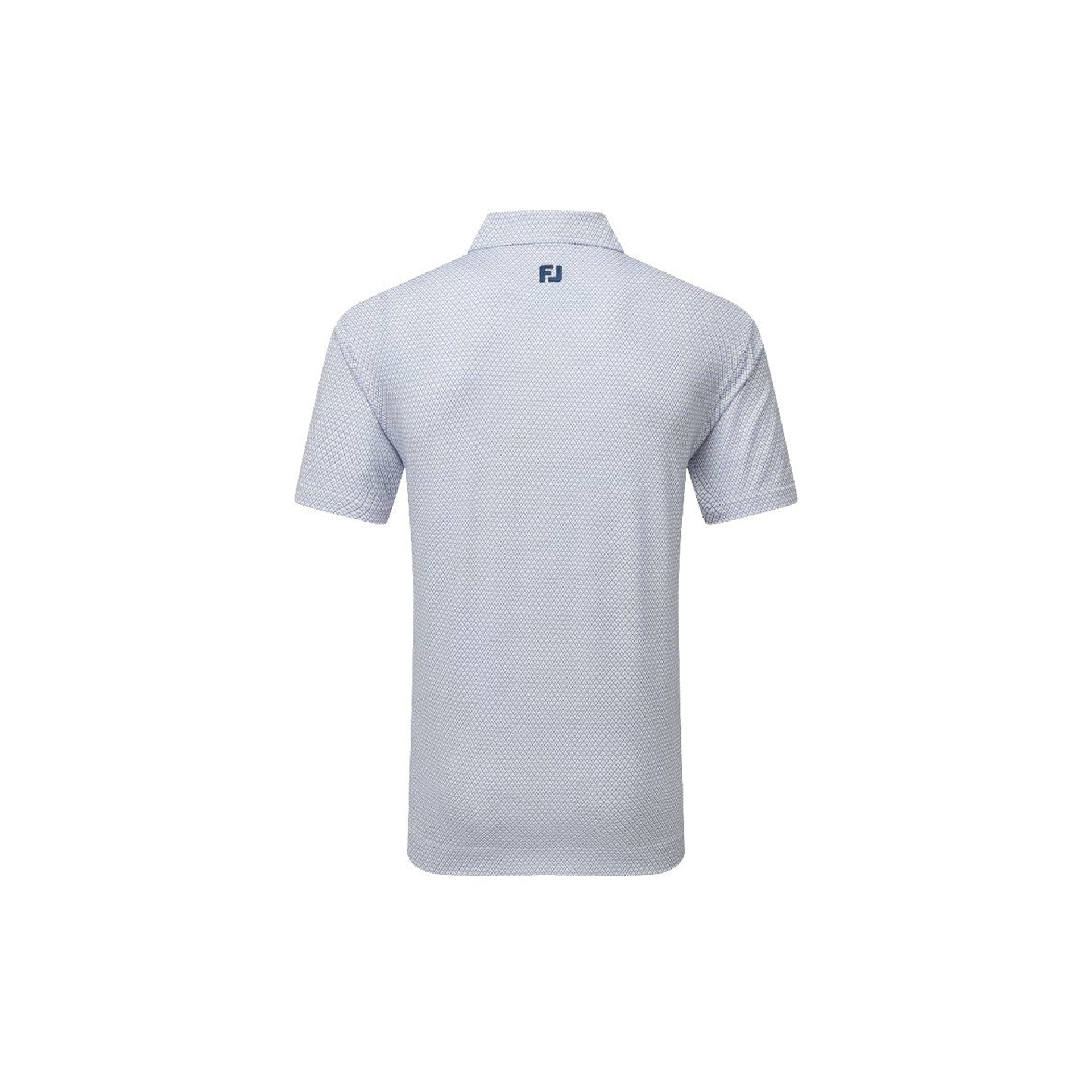 FJ DECO DIAMOND PRINT LISLE WHT/NVY XL