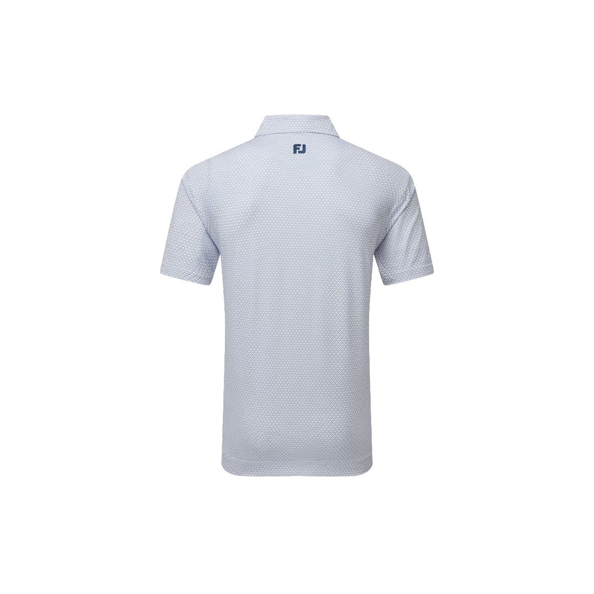 FJ DECO DIAMOND PRINT LISLE WHT/NVY XL
