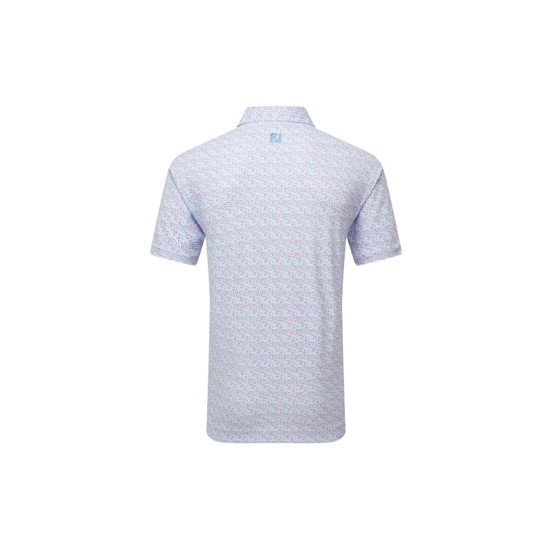 FJ GAMER PRINT PIQUE WHT/ABLUE/HIGH TIDE/MAGENTA XL