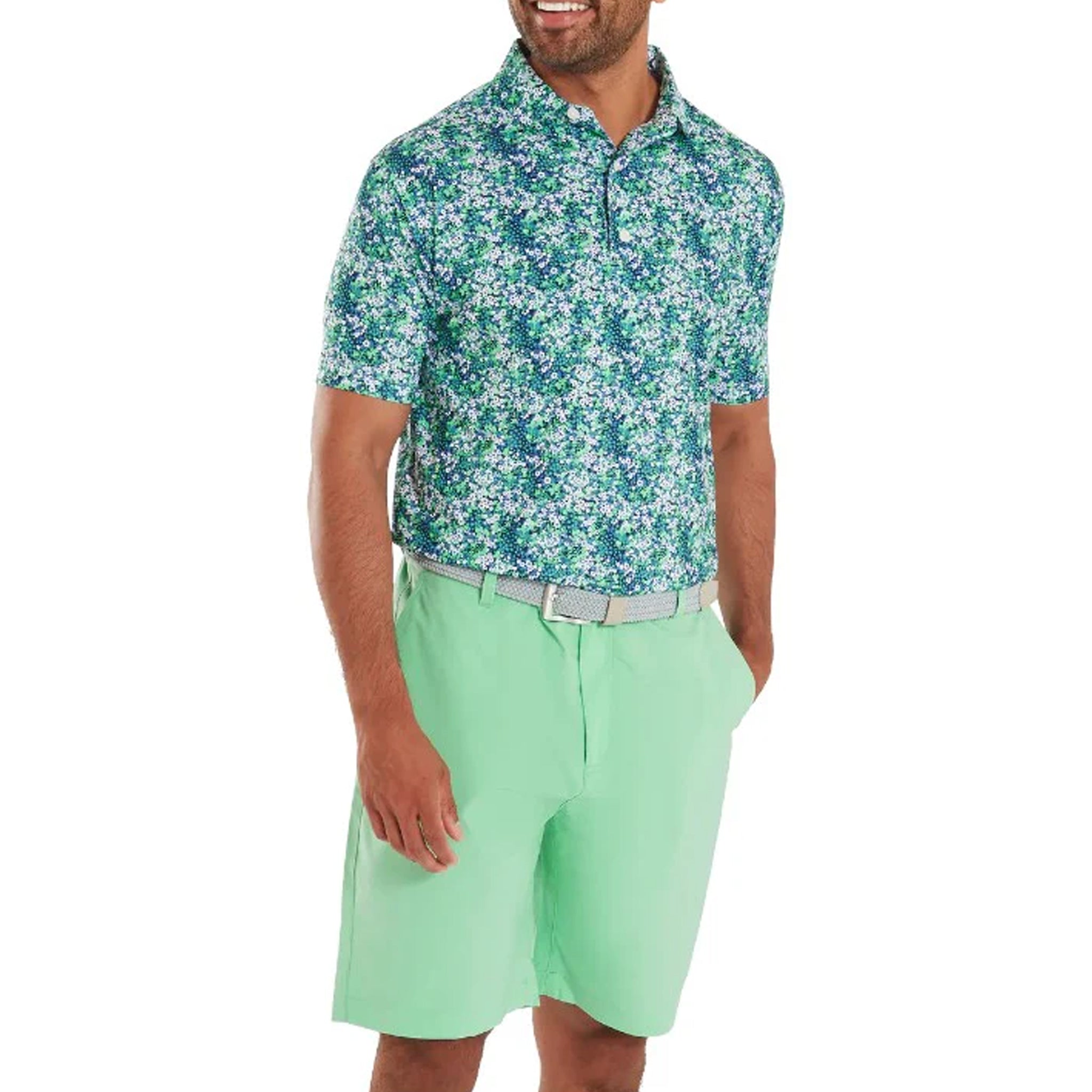 FJ GARDEN PRINT LISLE NAVY S