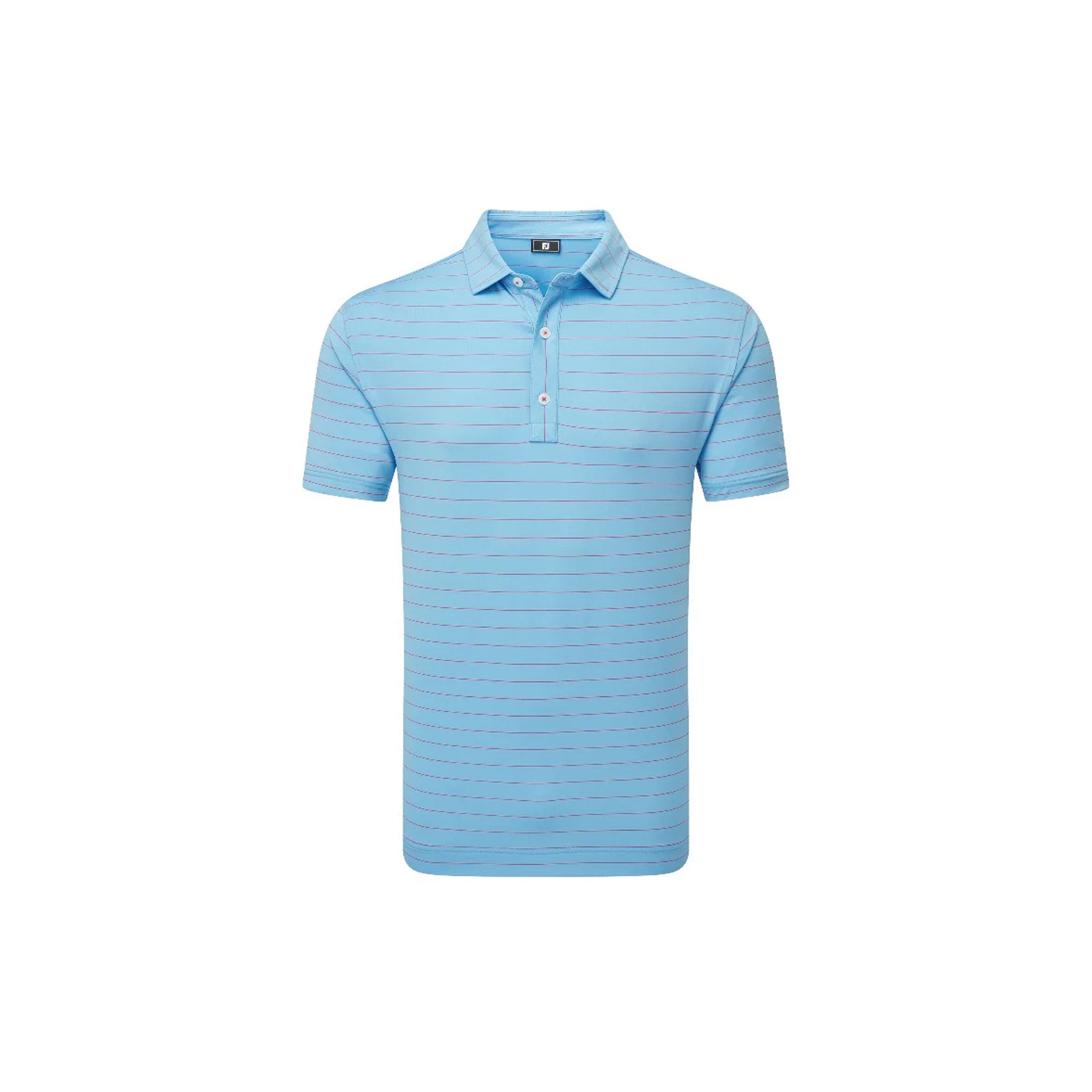 FJ OPEN PRINTSTRIPE LISLE AIR BLUE/MAGENTA 3XL