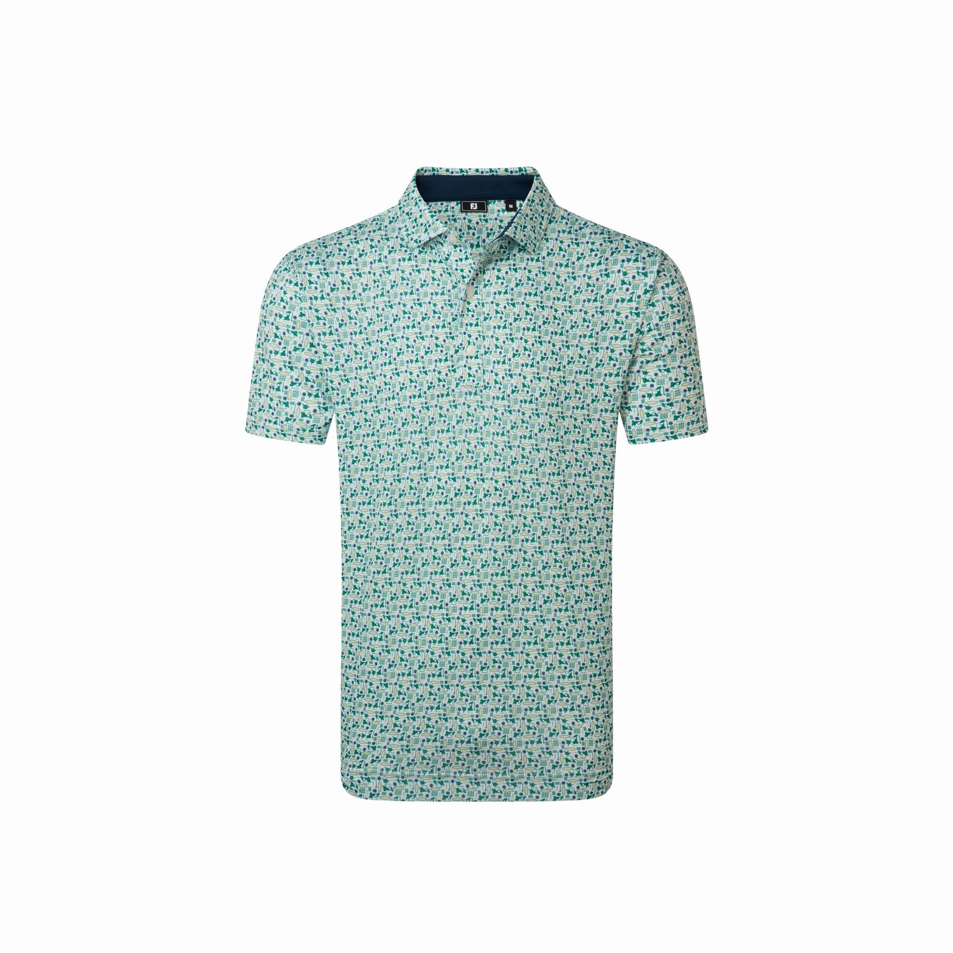 FJ SURFS UP PRINT LISLE FIELD GREEN/WHITE/SUNSHINE/NAVY