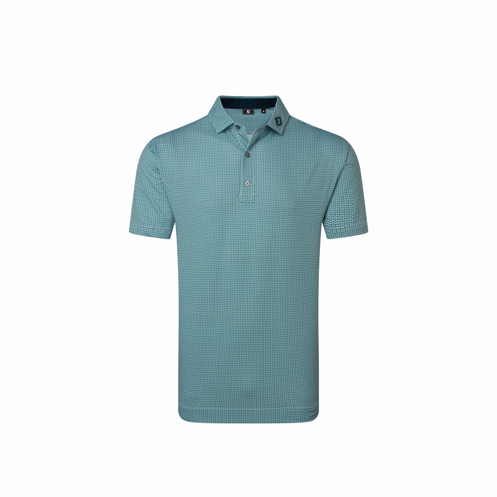 FJ NAUTICAL FLAG PRINT LISLE FIELD GREEN/NAVY