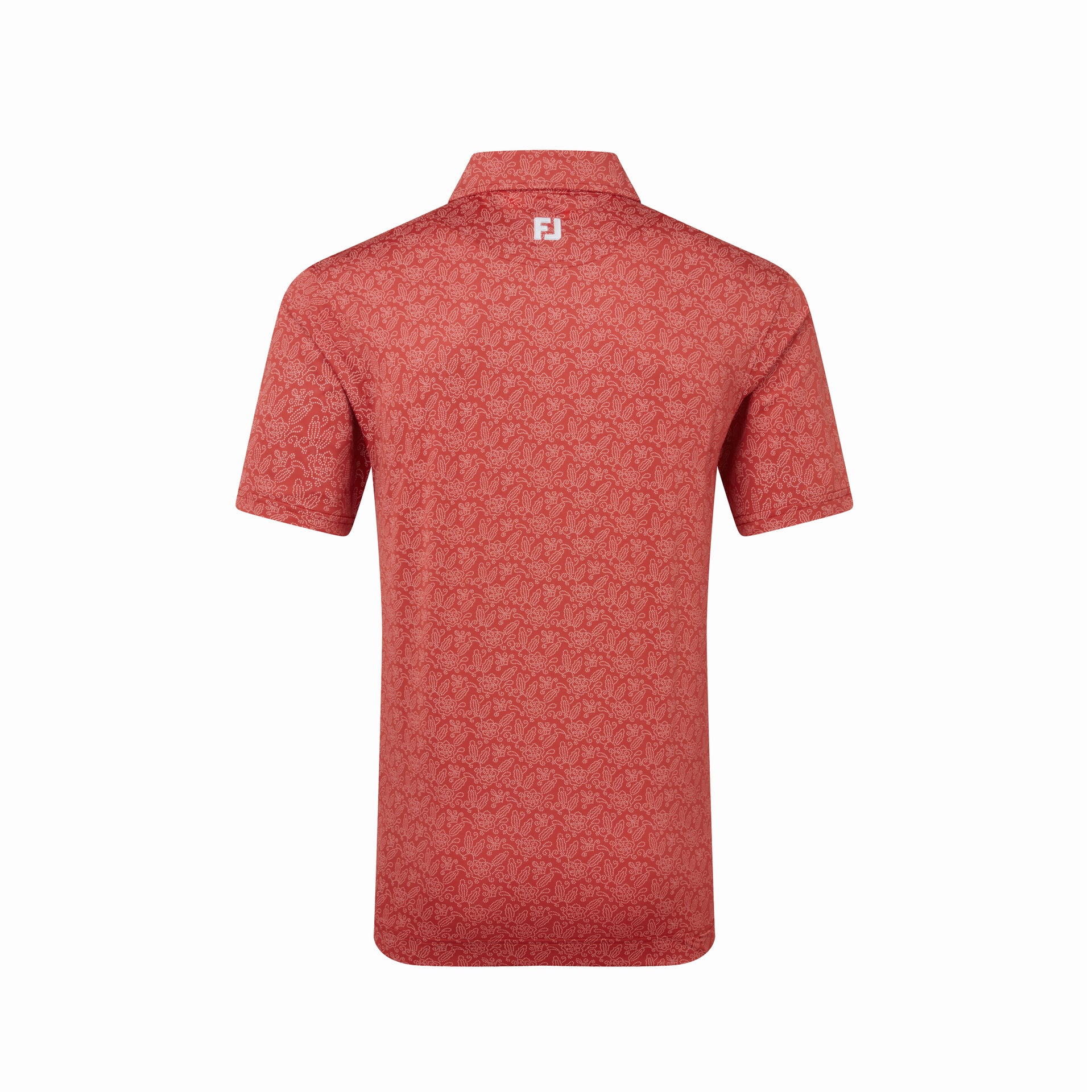 WINGTIP FLORAL LISLE NANTUCKET RED / WHITE