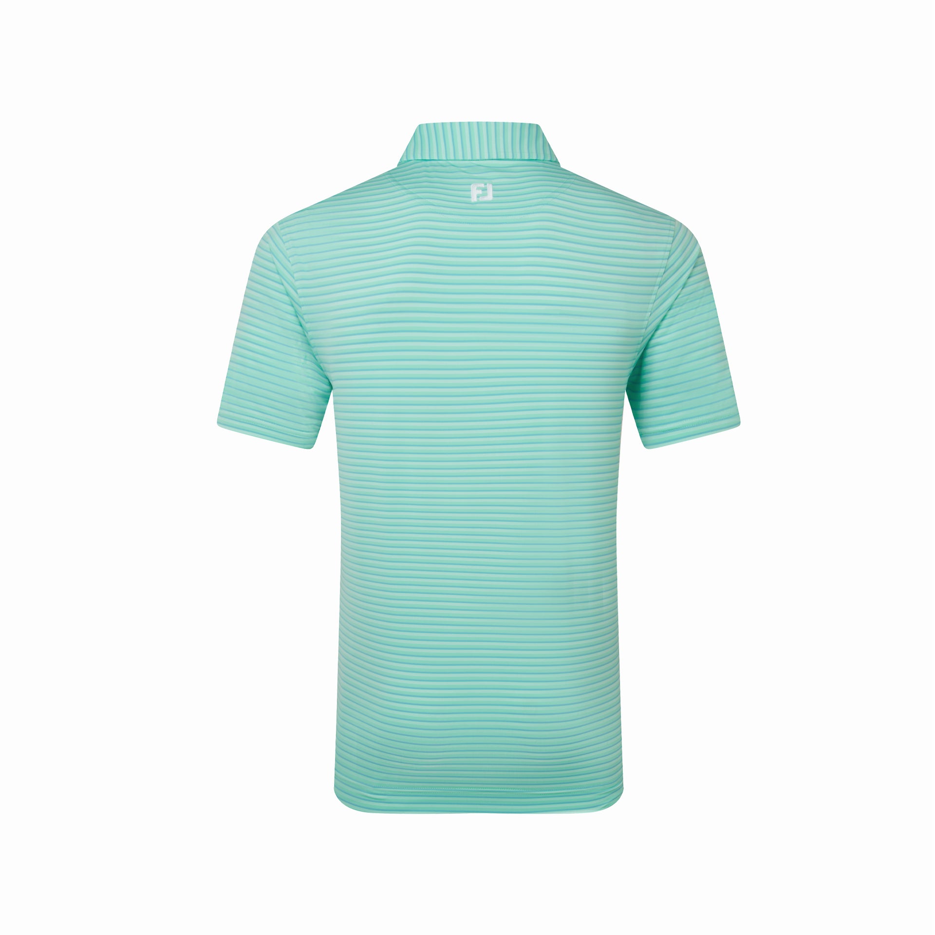 FJ SHADOW STRIPE LISLE SEA GLASS