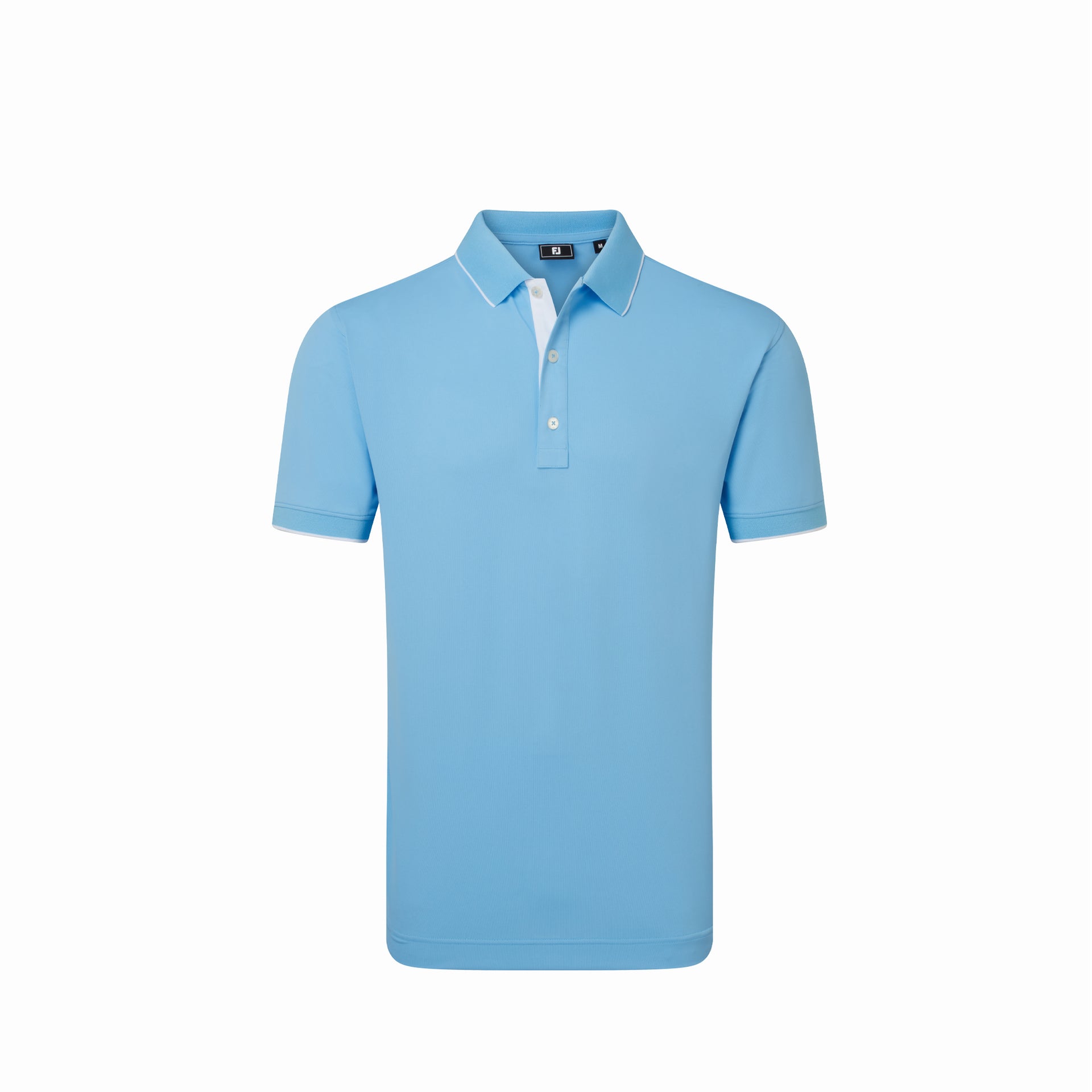 FJ  WORDMARK PIQUE BLUE REEF