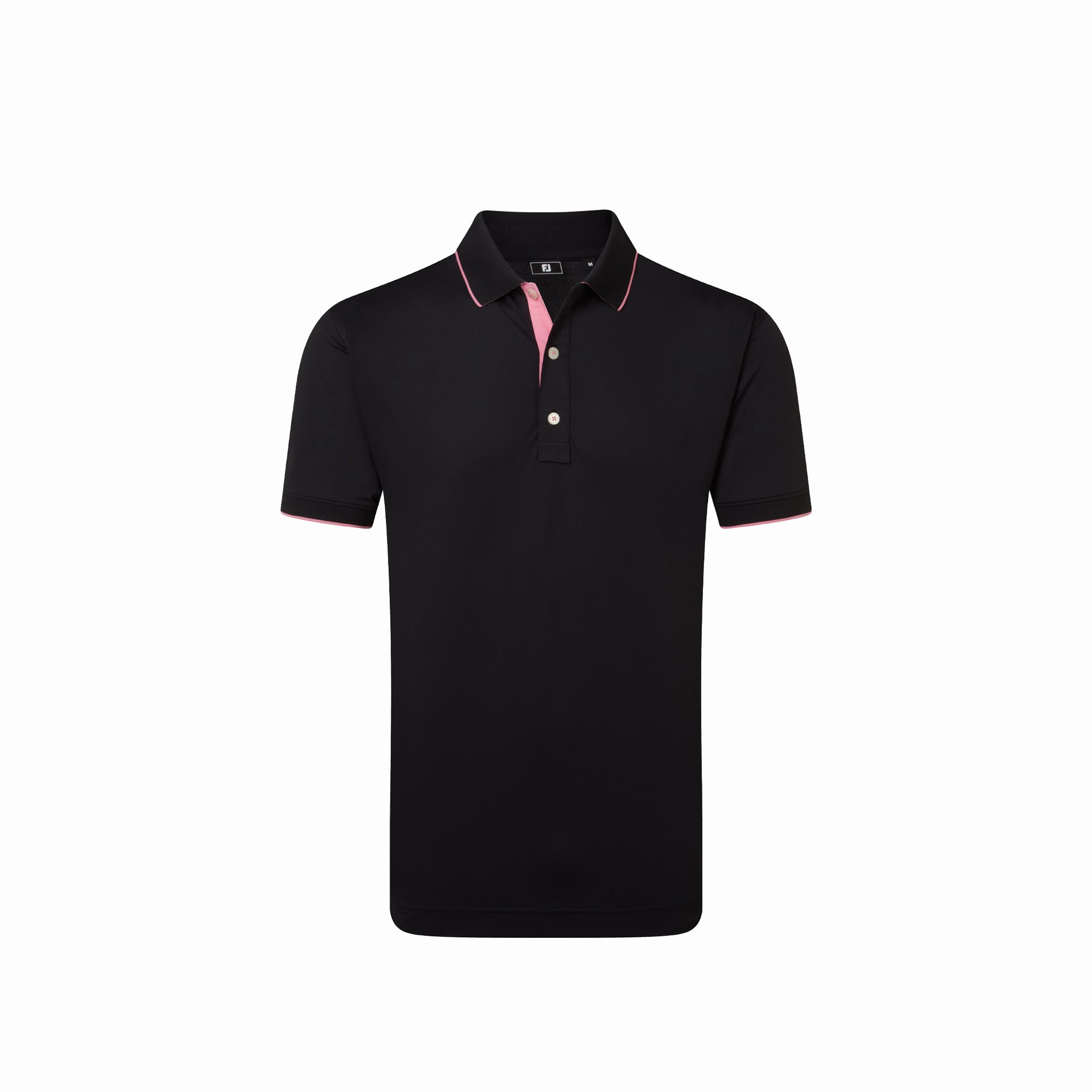 FJ WORDMARK PIQUE BLACK