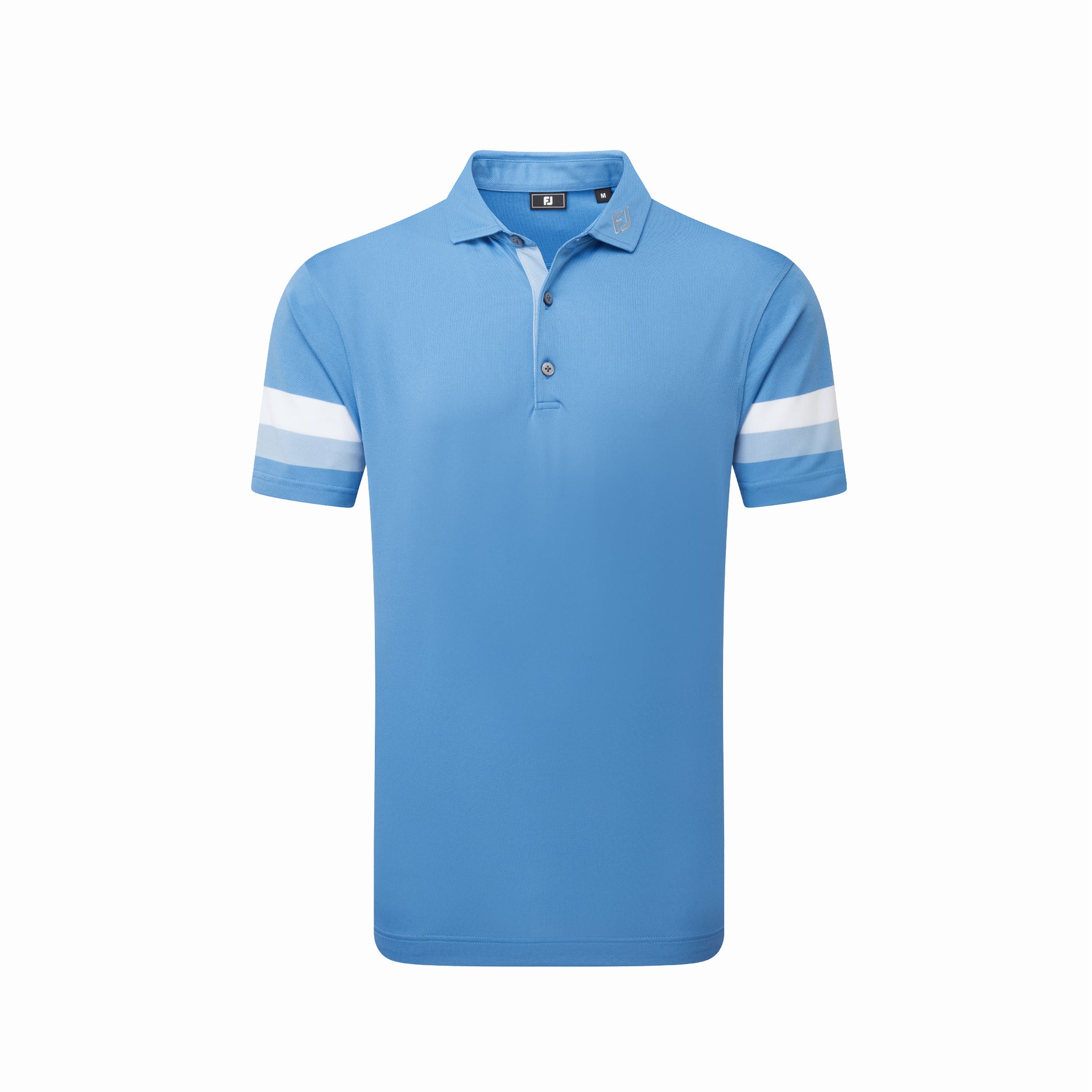 SLEEVE STRIPE PIQUE COASTAL BLUE / CHAMBRAY / WHITE