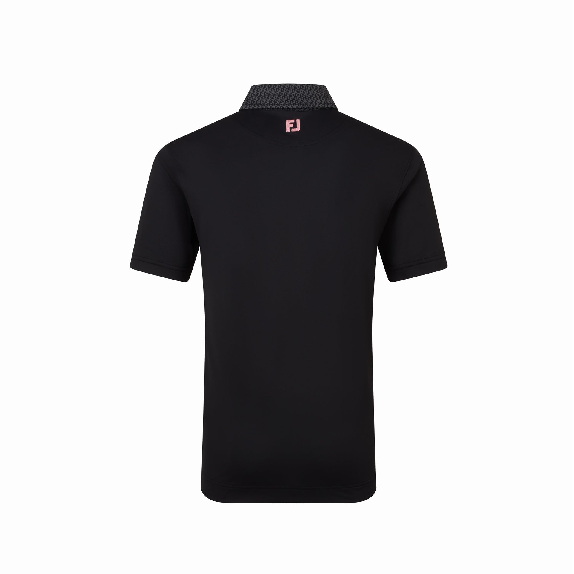 STAR GEO TRIM PIQUE BLACK